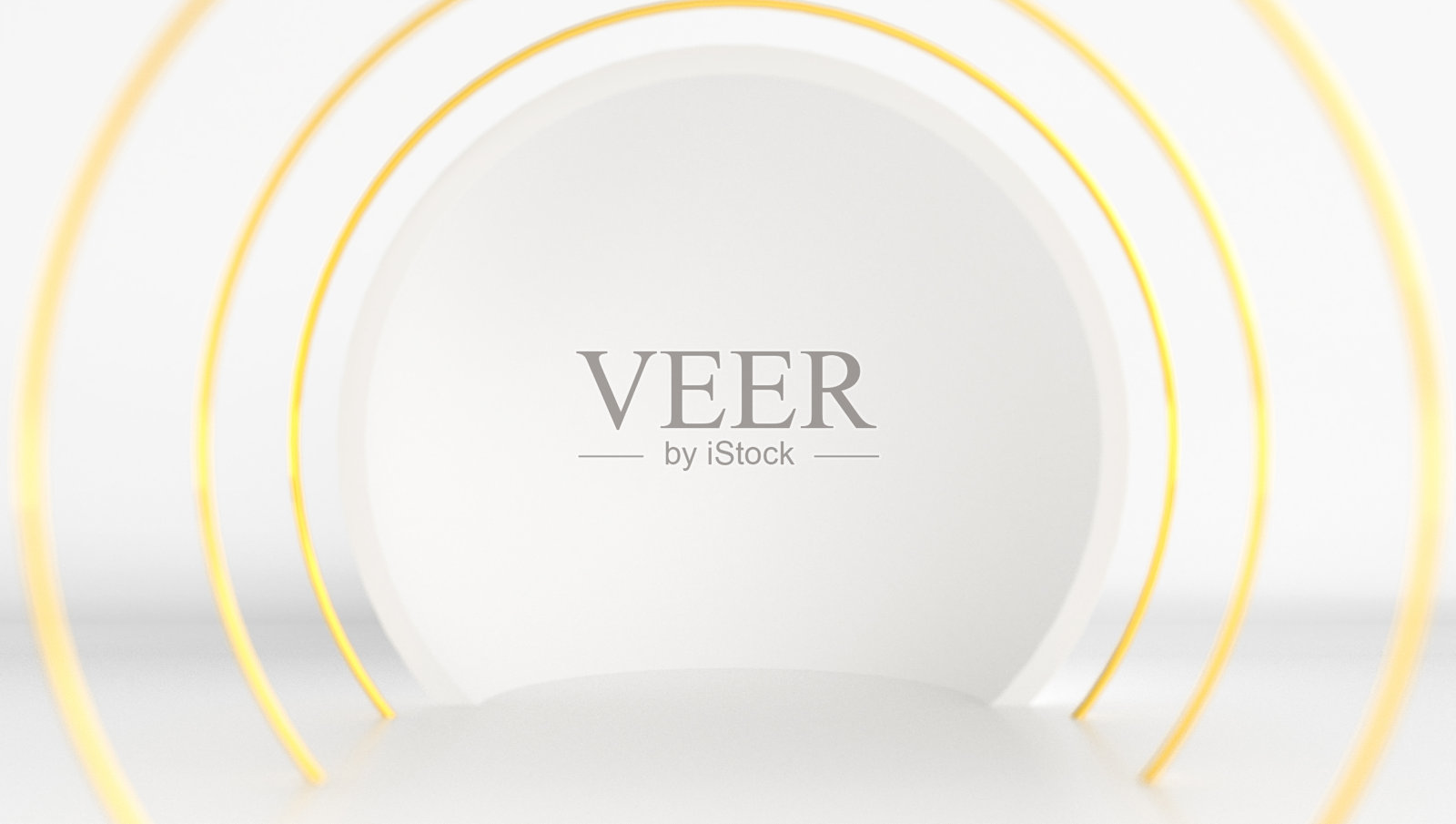 3D渲染白色抽象背景。照片摄影图片