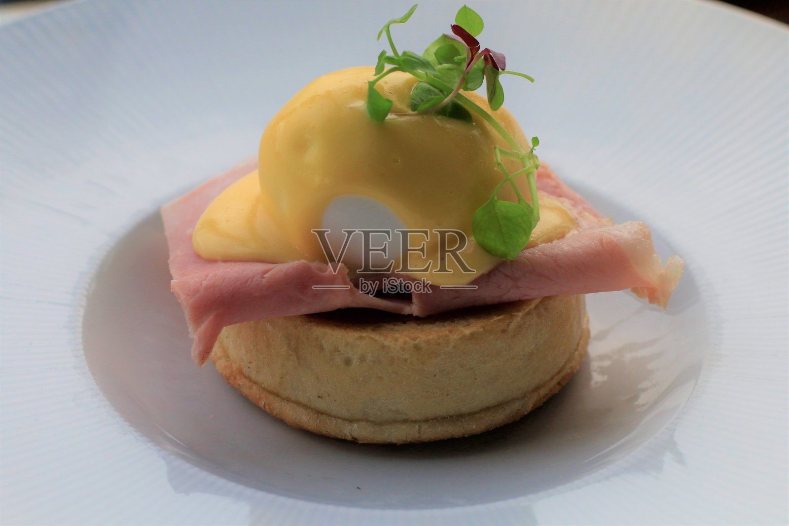 英国伦敦的班尼迪克蛋照片摄影图片