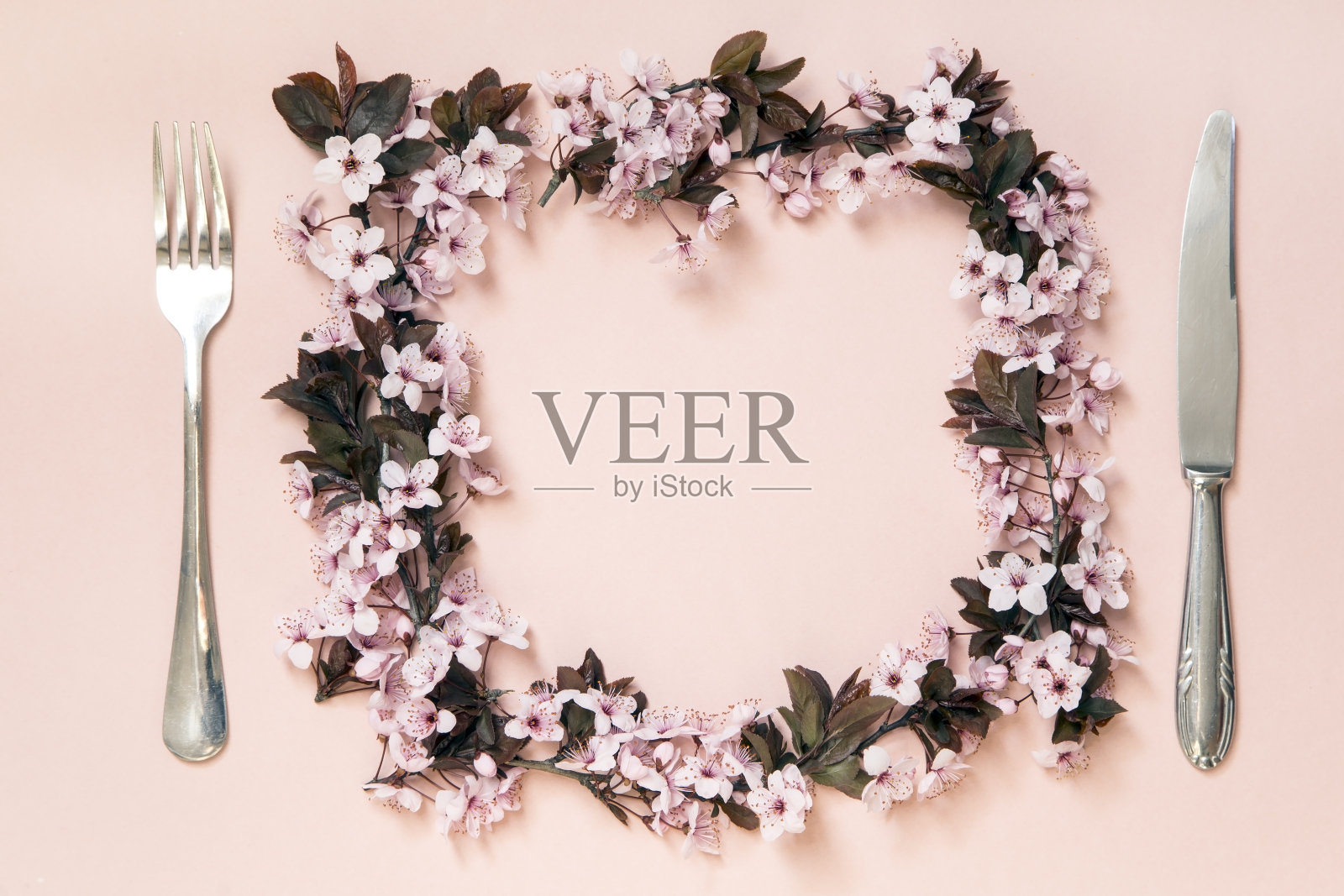 春天表设置照片摄影图片