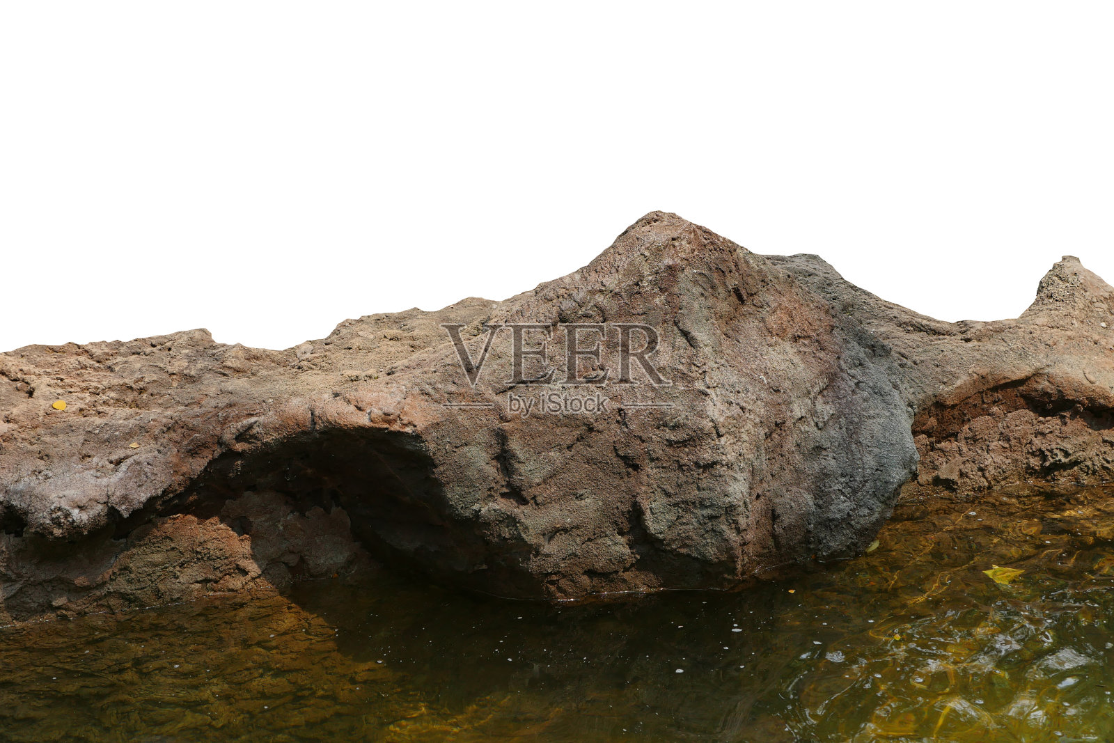 岩石孤立的白色背景照片摄影图片