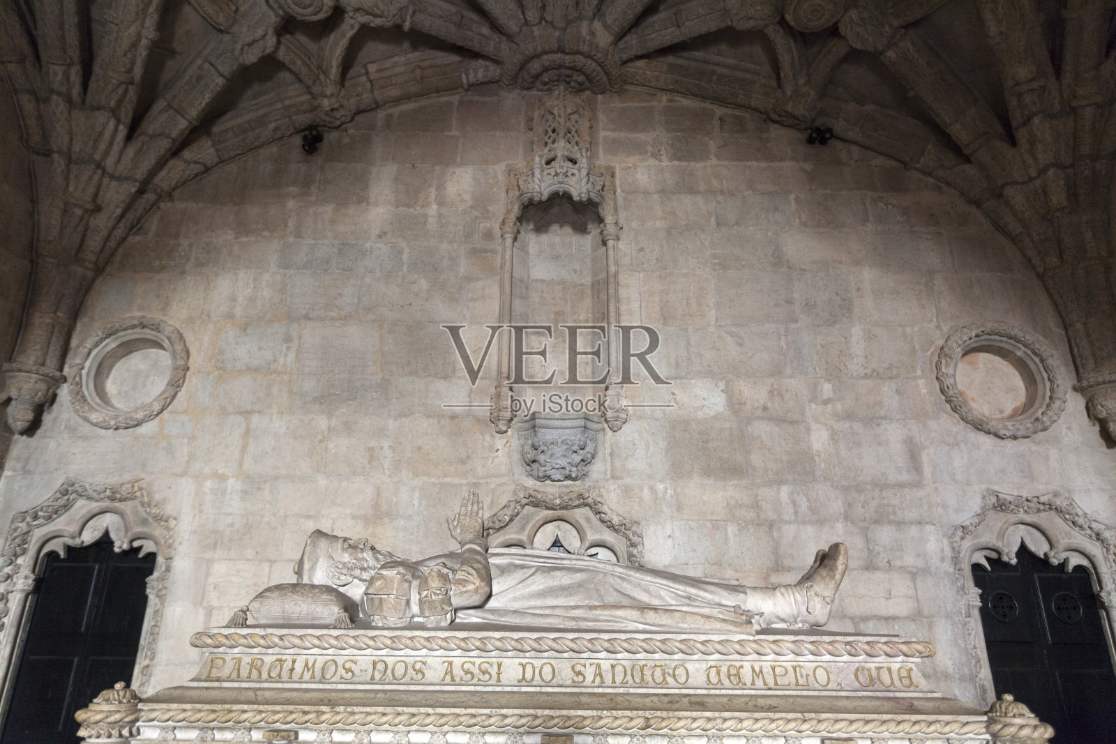 葡萄牙里斯本的瓦斯科·达·伽马墓照片摄影图片