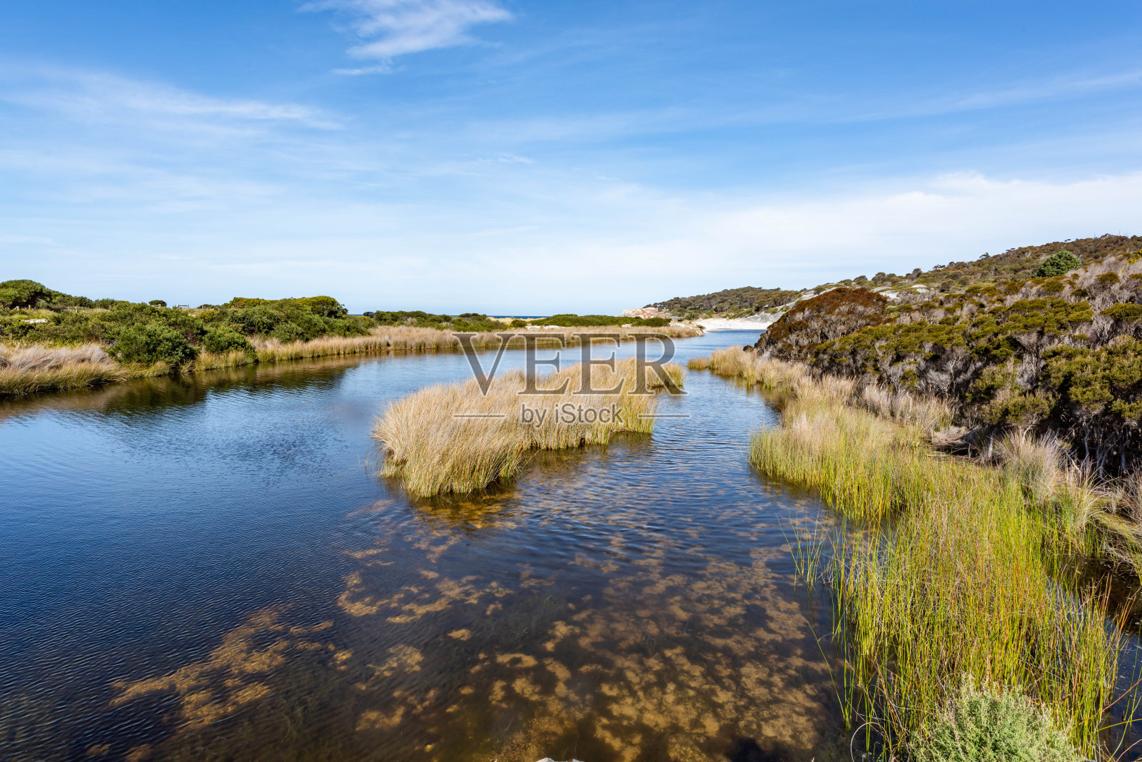 泰勒海滩，火湾保护区，塔斯马尼亚，澳大利亚照片摄影图片