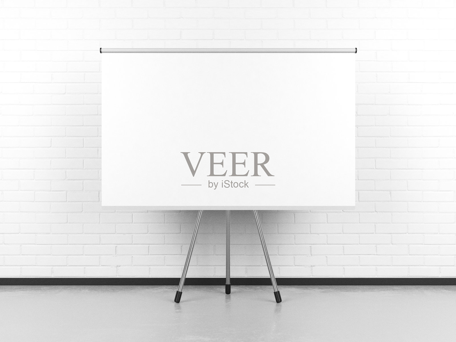 办公室内部有空白白板照片摄影图片