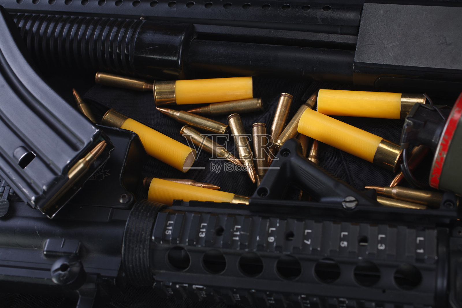 特警队黑色制服装备照片摄影图片