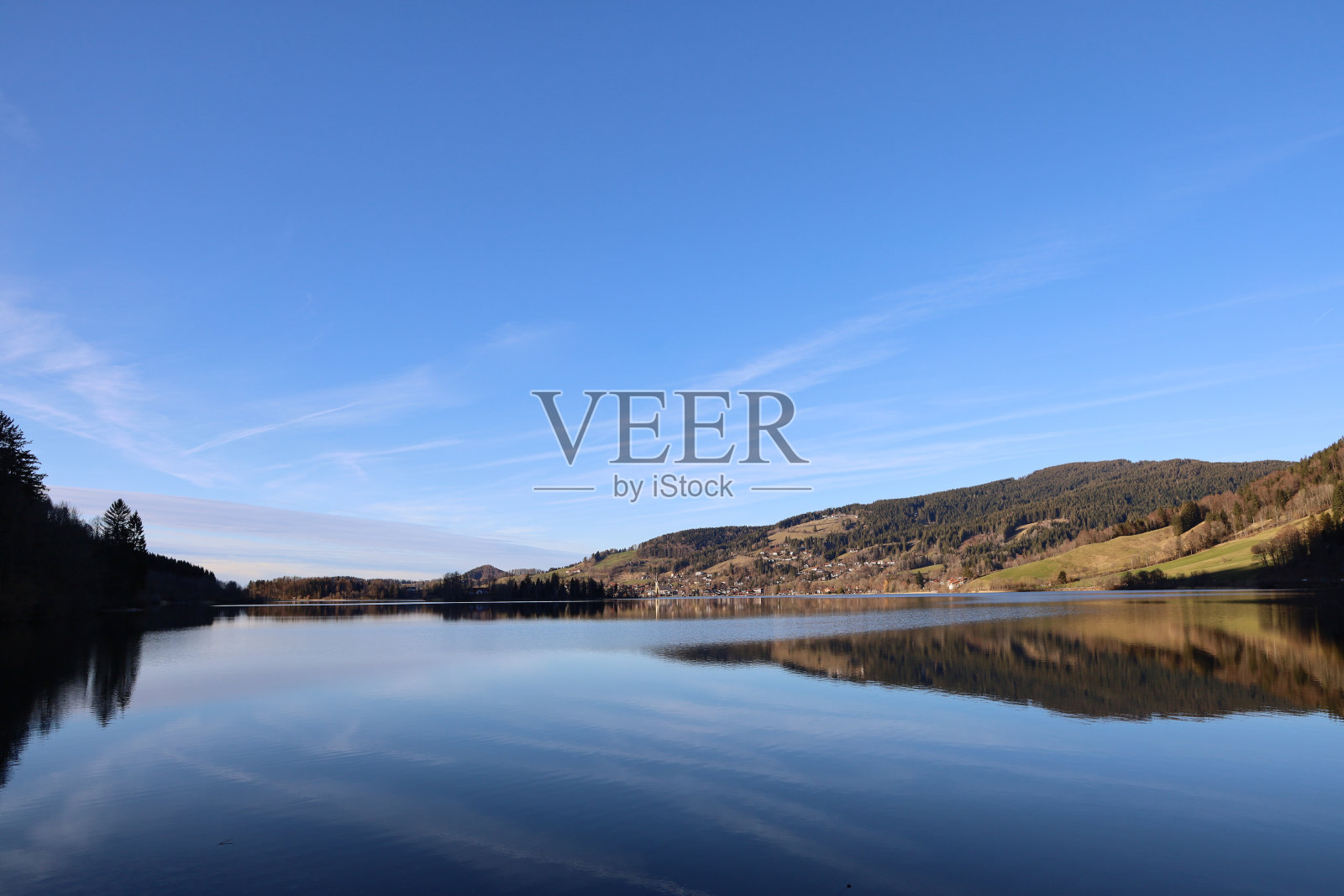 湖Schliersee照片摄影图片