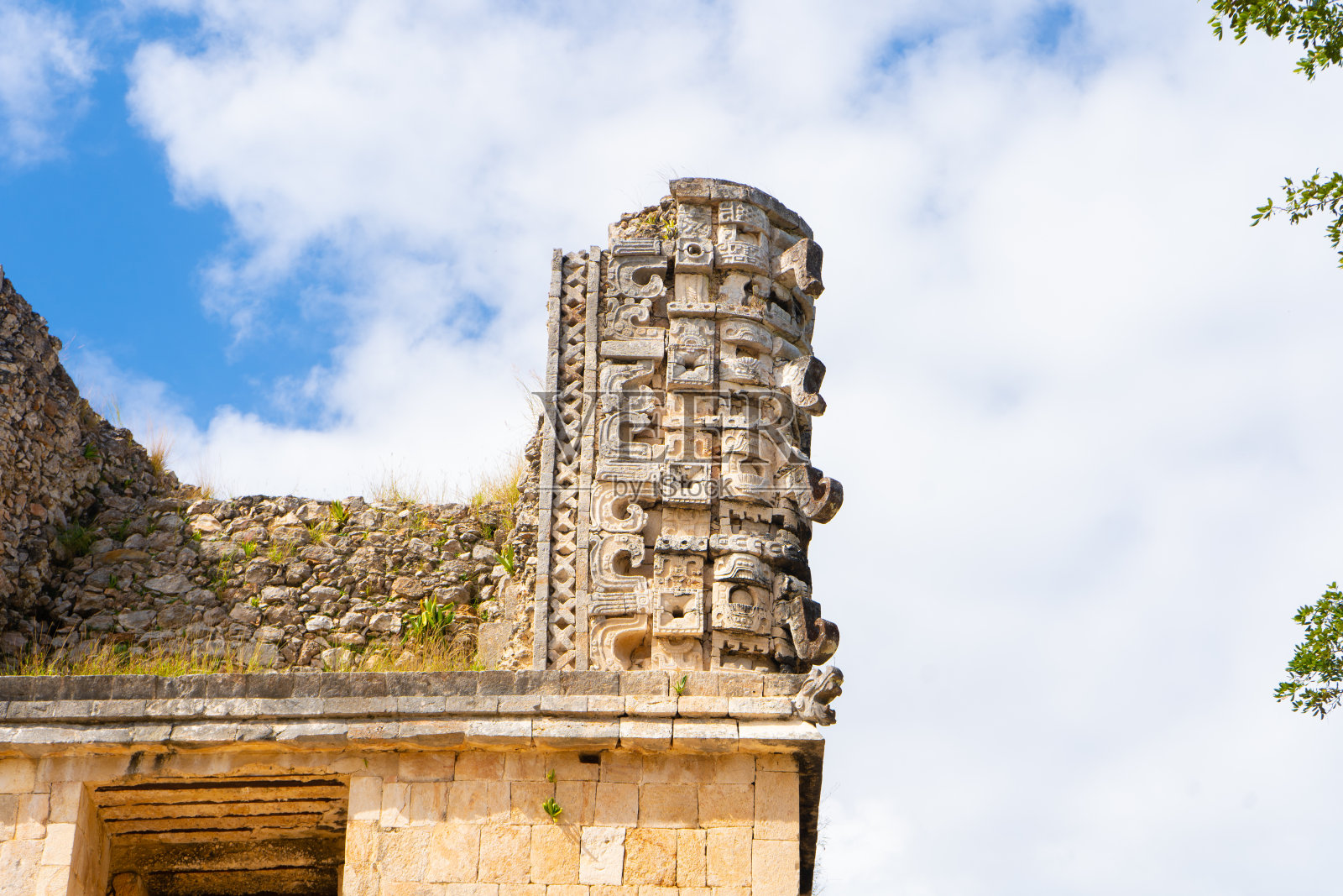 尤卡坦乌斯马尔总督宫（四方女修道院）照片摄影图片