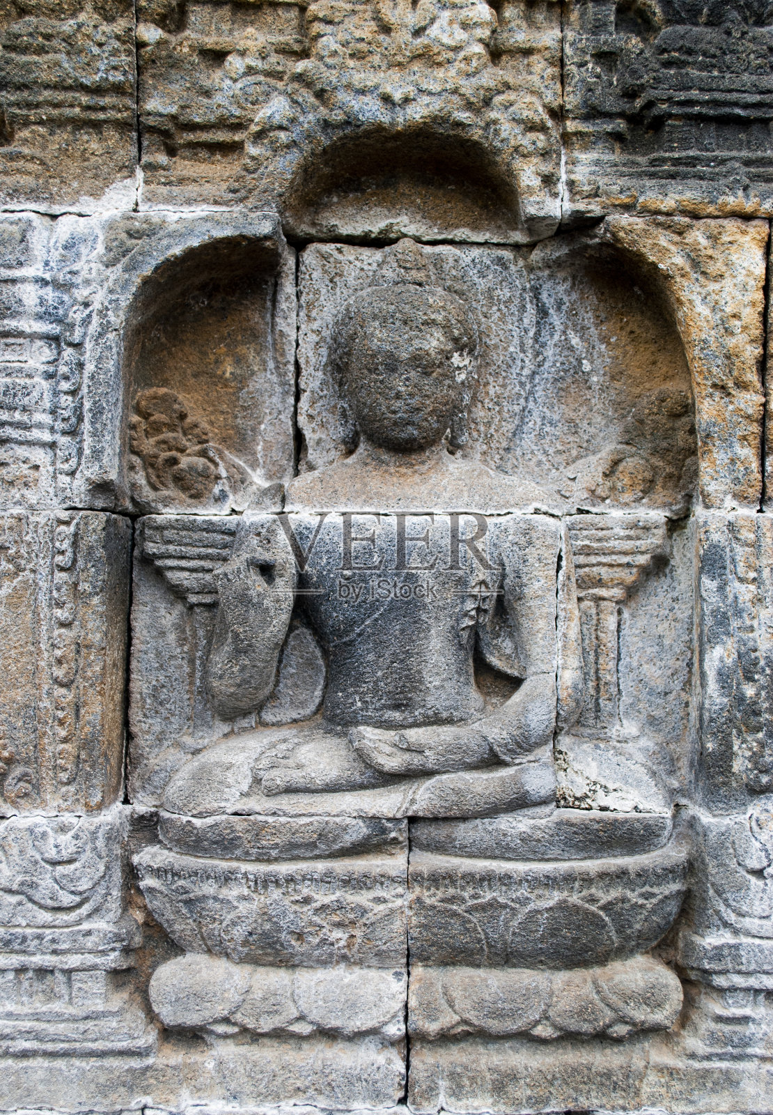 神的浮雕照片摄影图片