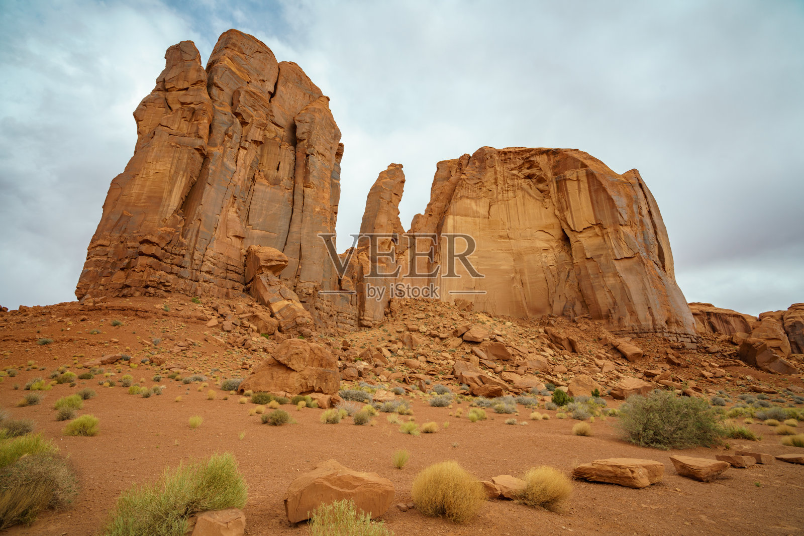 美国纪念碑谷的风景驾驶路线照片摄影图片