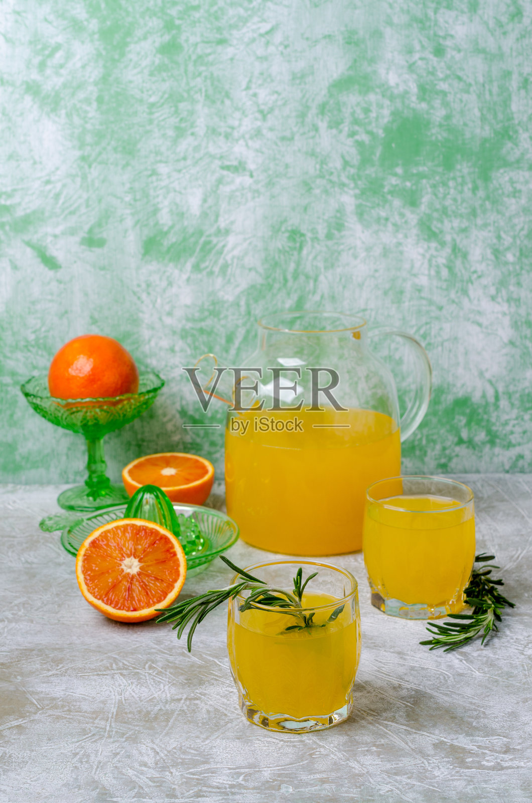 迷迭香橙汁照片摄影图片