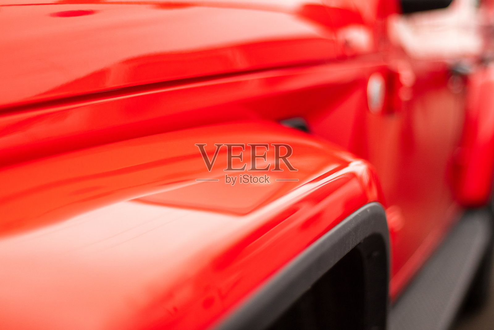 汽车拍摄的浅景深与侧面面板对焦照片摄影图片