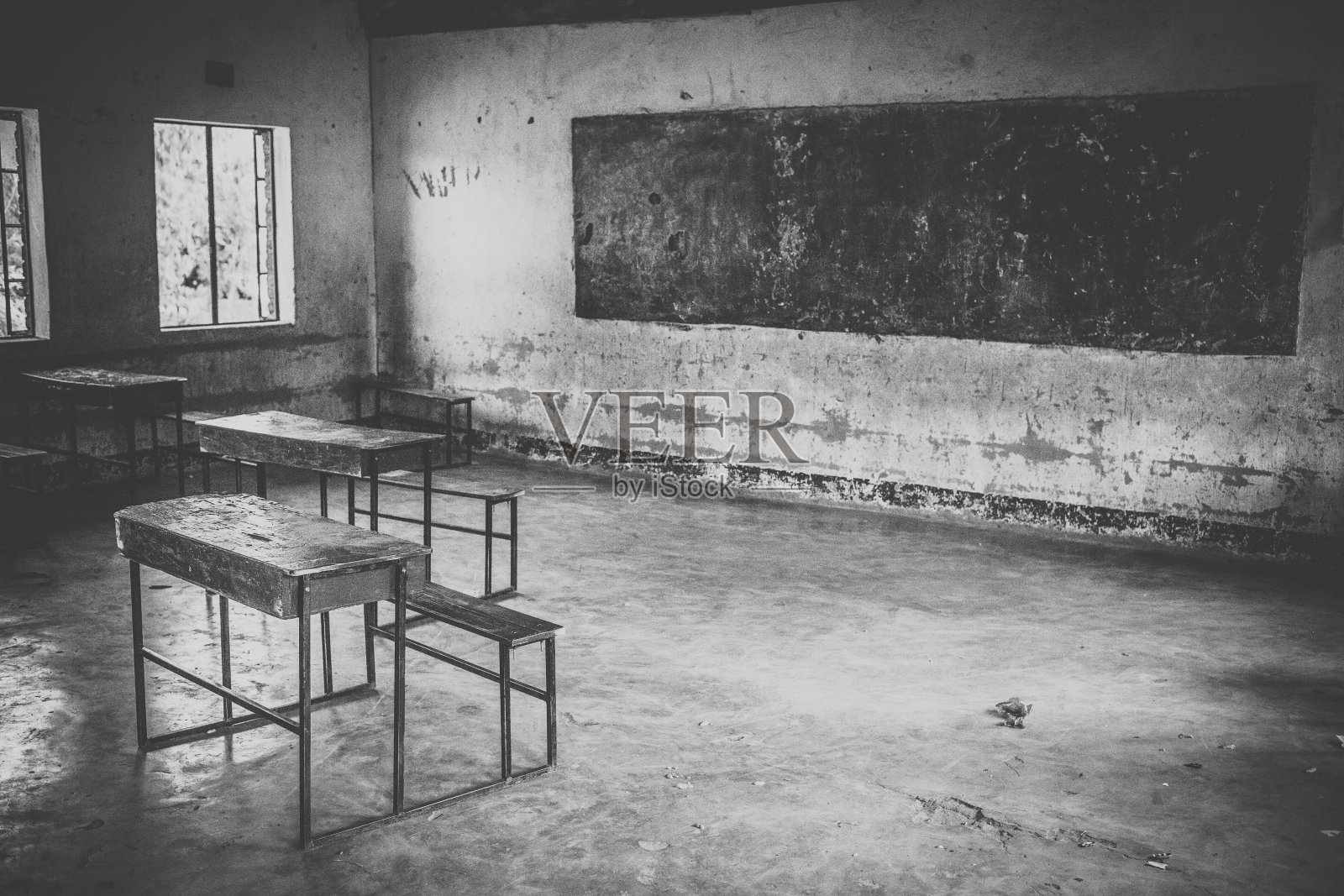 农村的教室照片摄影图片