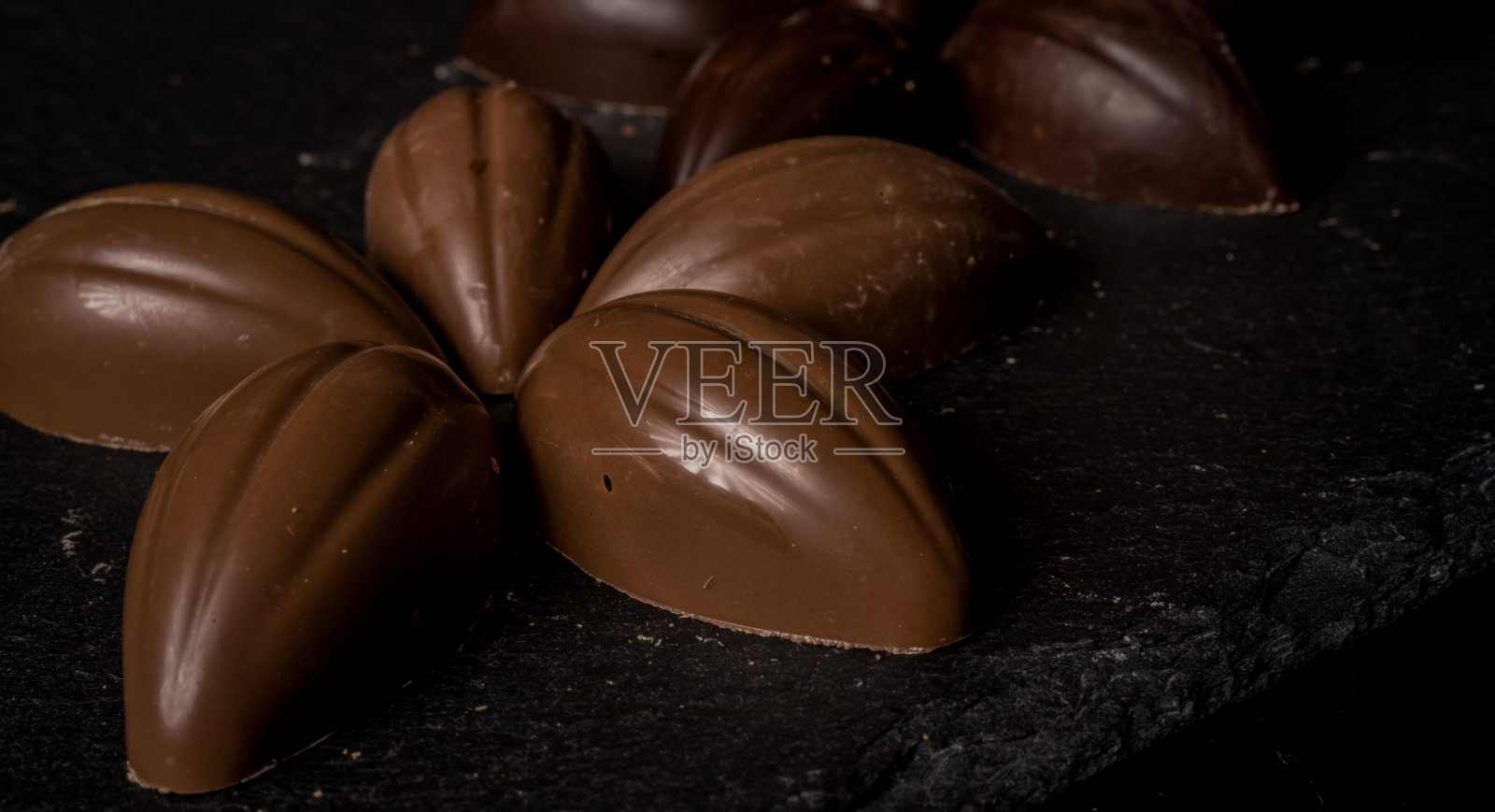 自制的比利时巧克力照片摄影图片