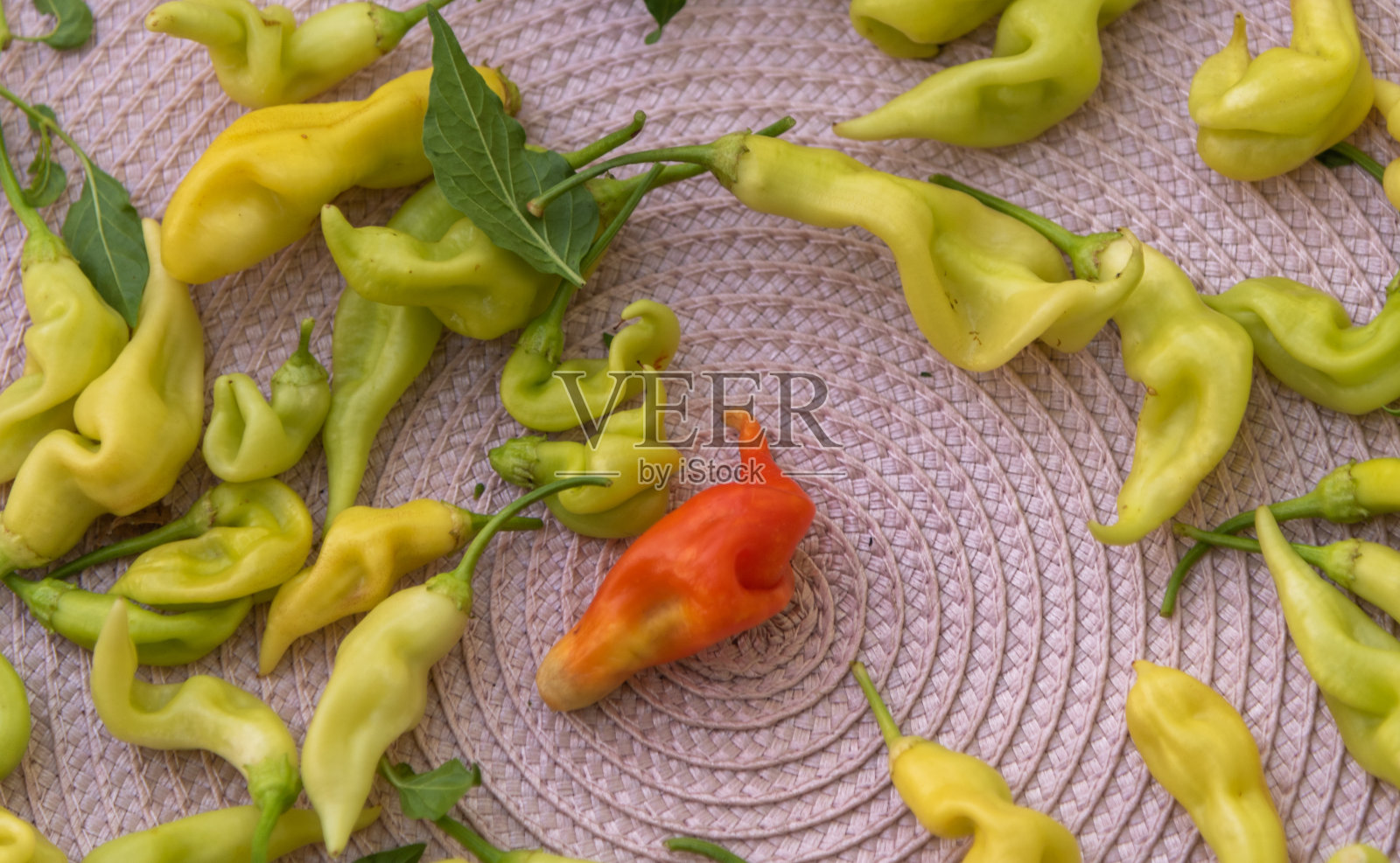 甜，辛辣，非常芳香，它们被用于沙拉照片摄影图片