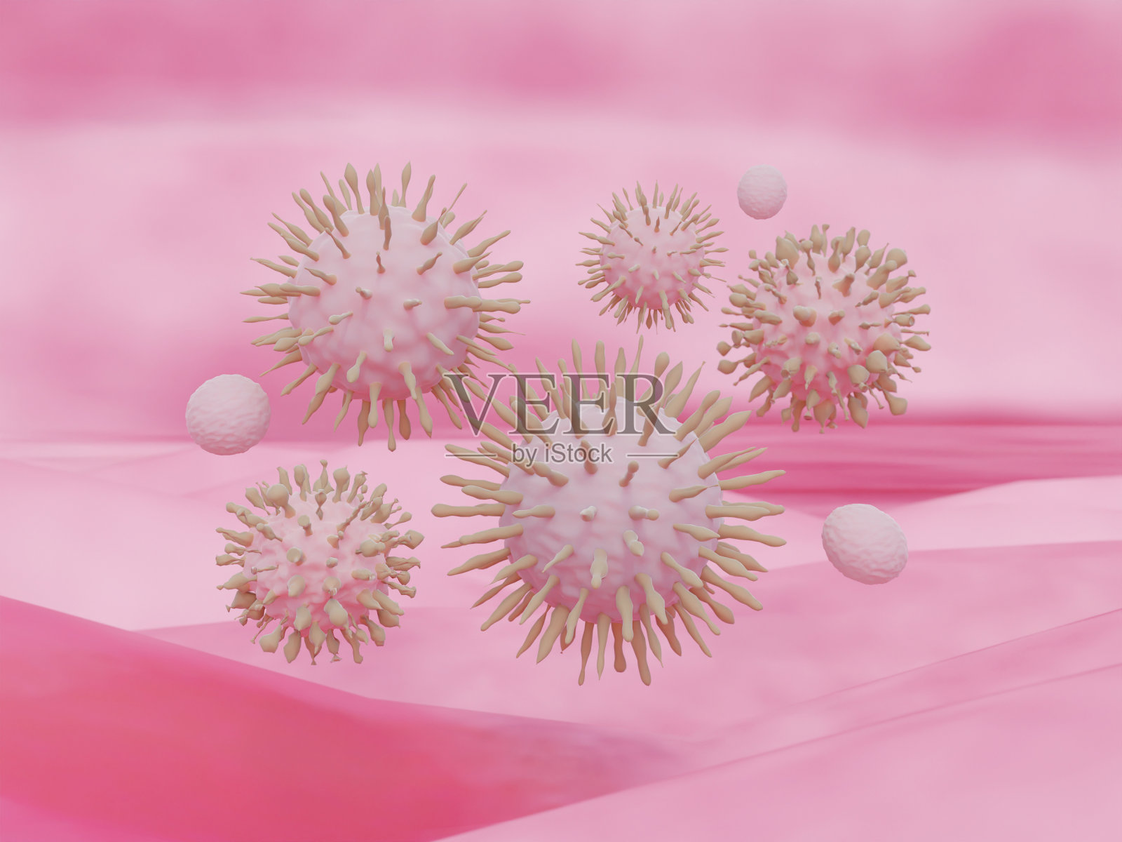 病毒感染人体照片摄影图片