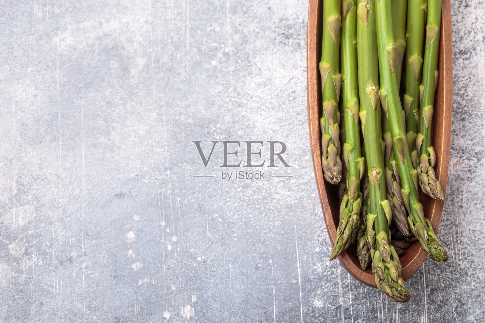 芦笋与空格的文本照片摄影图片