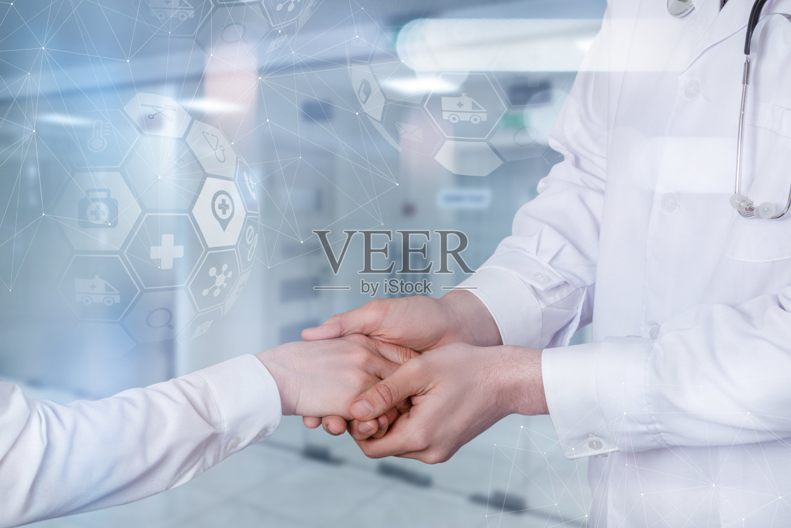 关爱和支持患者的概念照片摄影图片