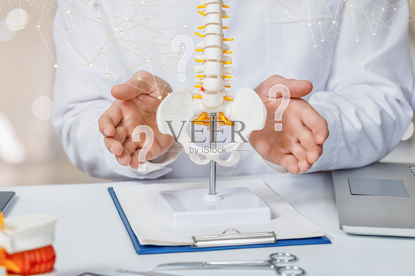 脊柱疾病诊断问题解答概念照片摄影图片