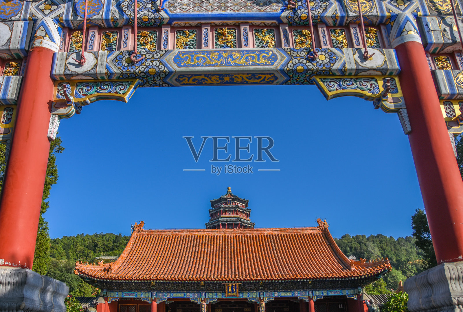 中国古典园林照片摄影图片