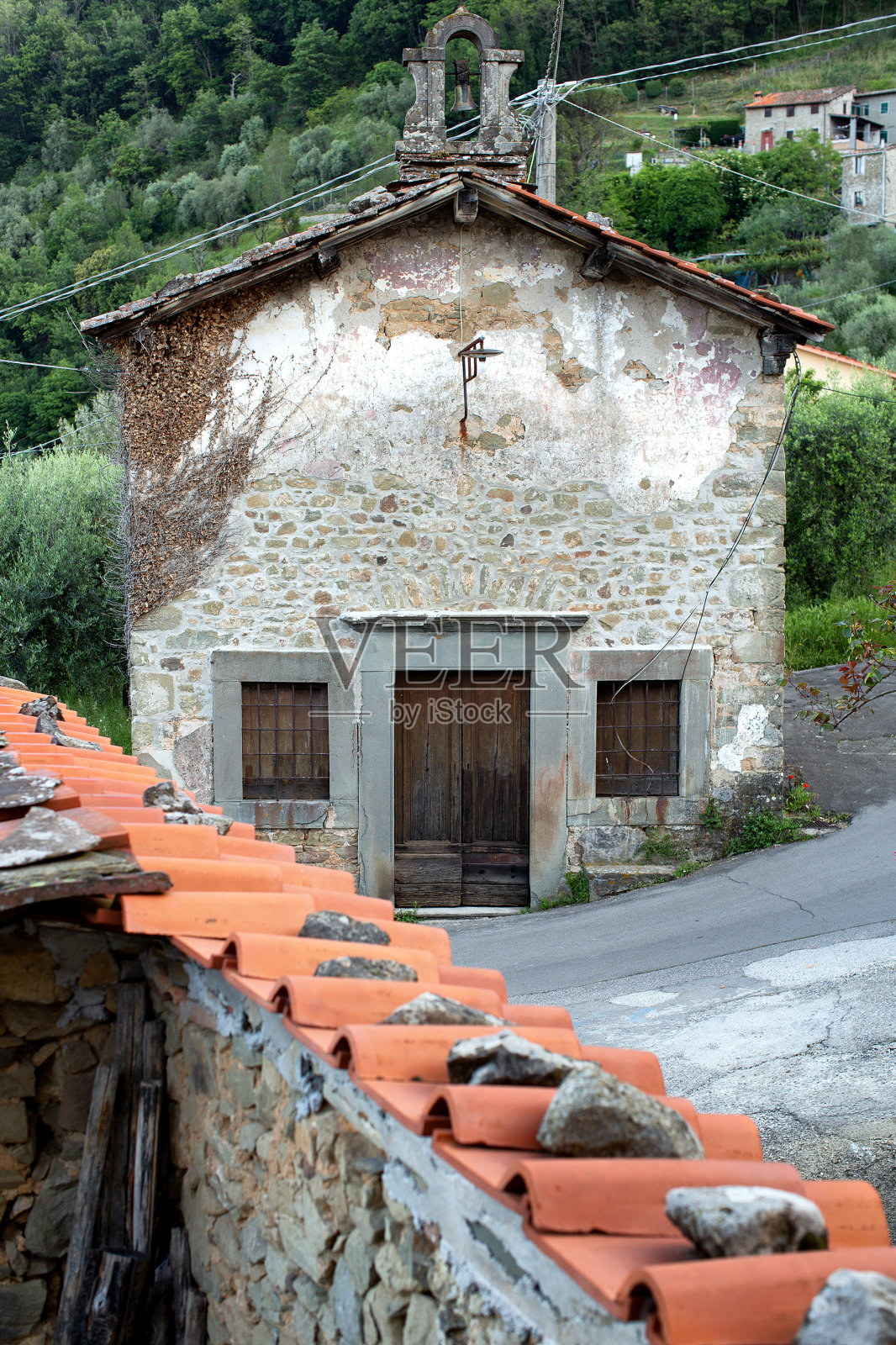 圣罗科教堂贝纳比奥照片摄影图片