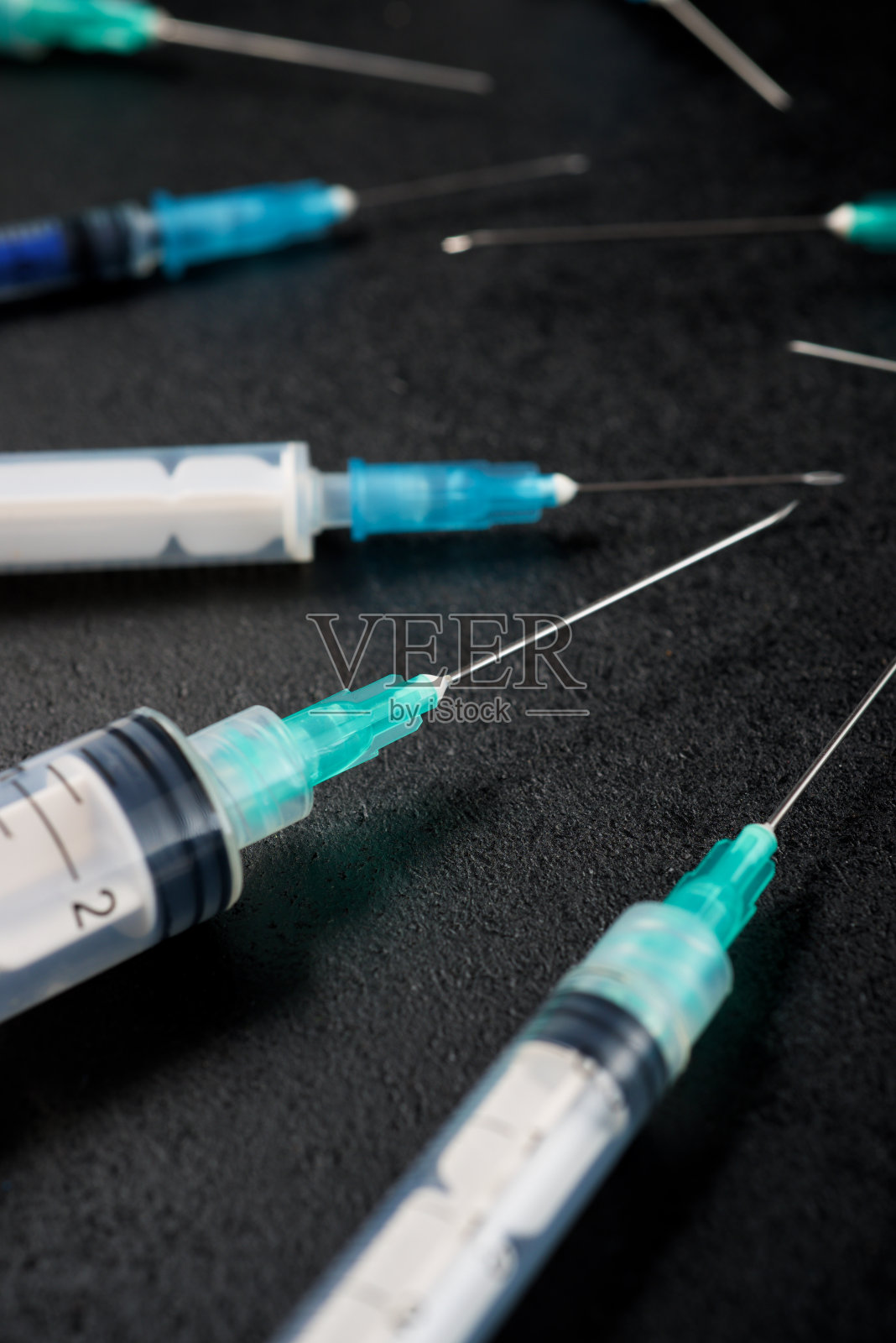 群注射器照片摄影图片