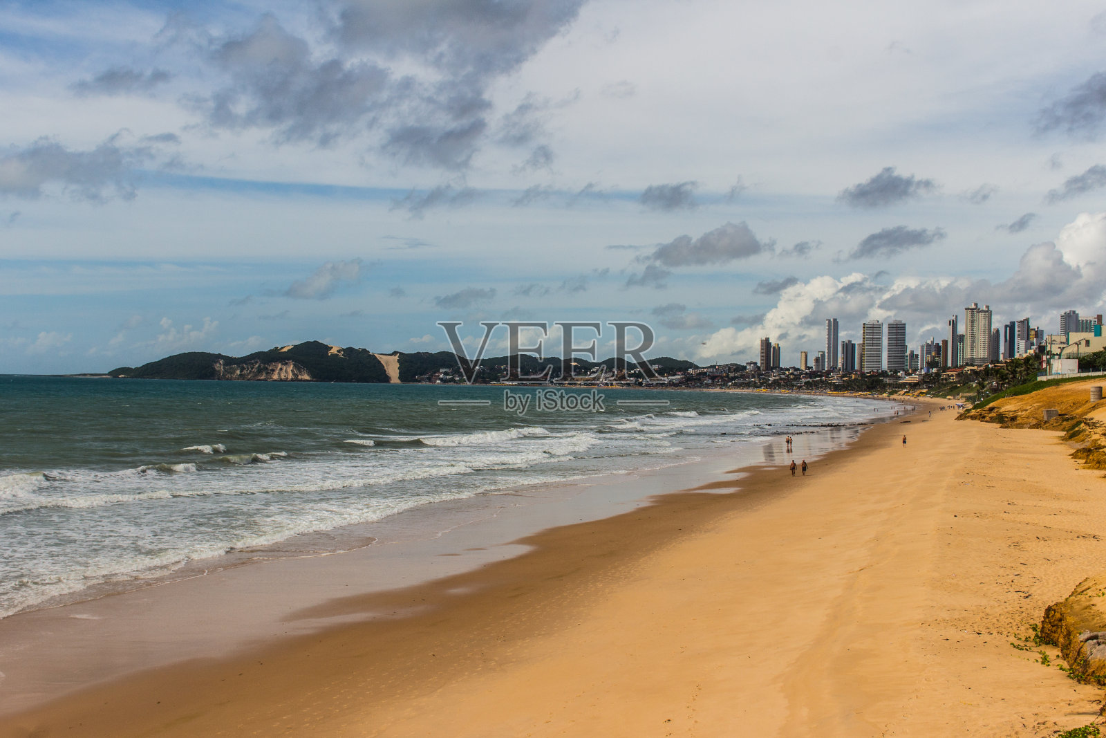 巴西蓬塔尼格拉海滩照片摄影图片