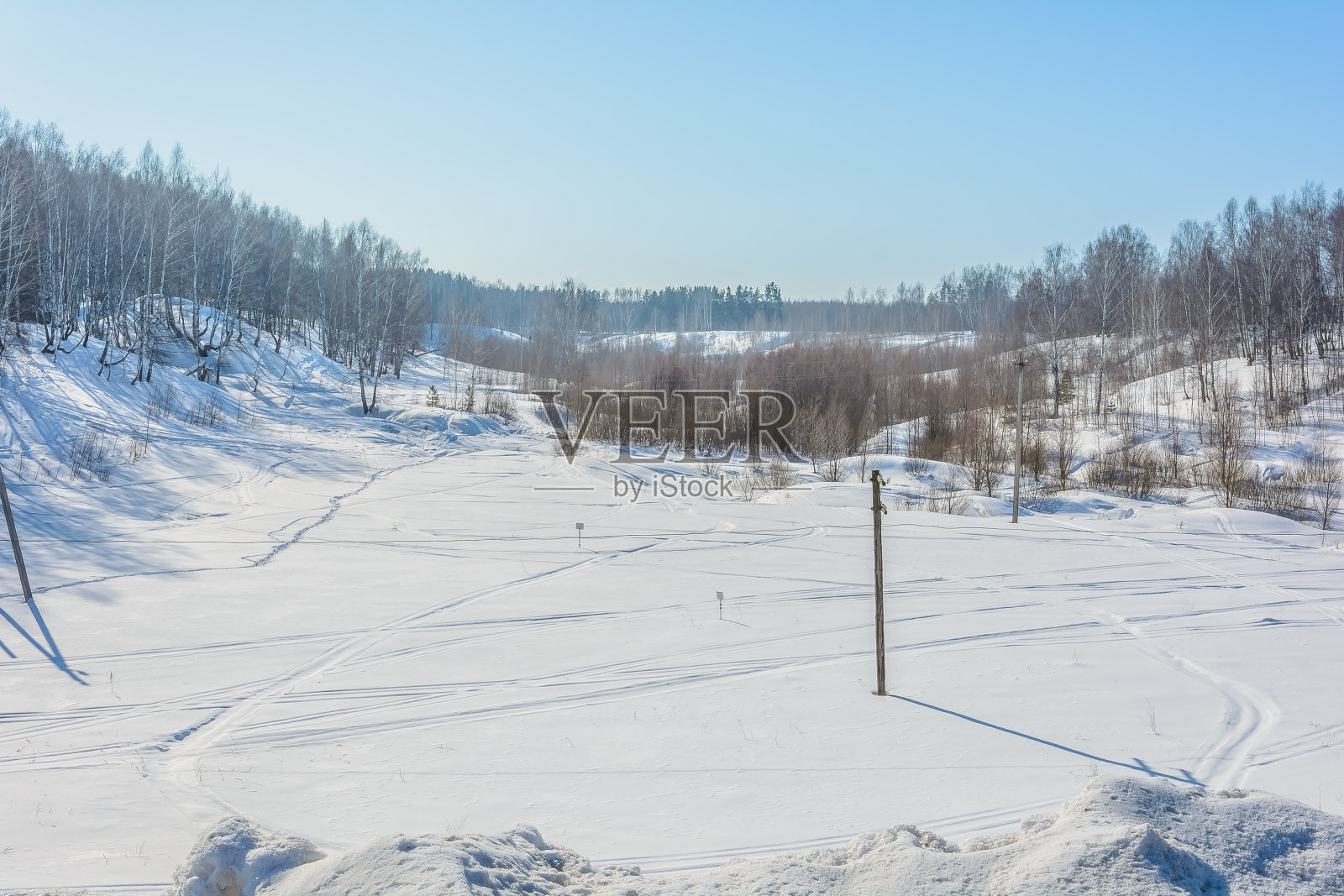 冬天的自然之美照片摄影图片