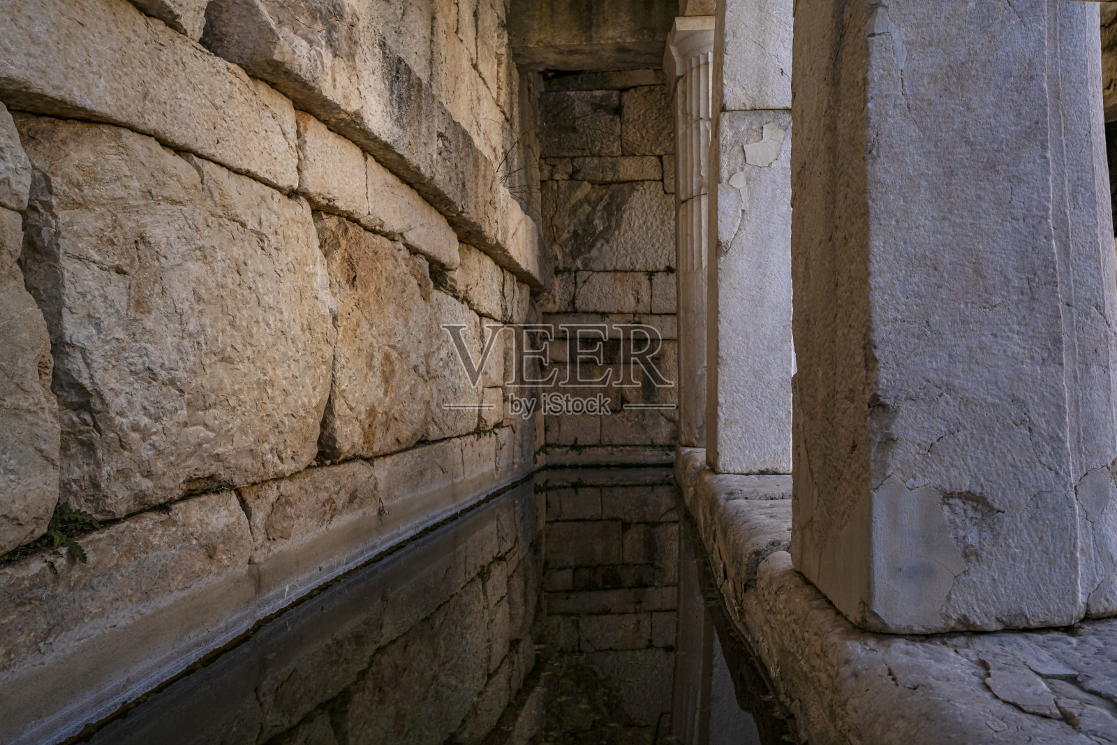 萨加拉索斯考古遗址，哭喊/布尔杜，土耳其照片摄影图片