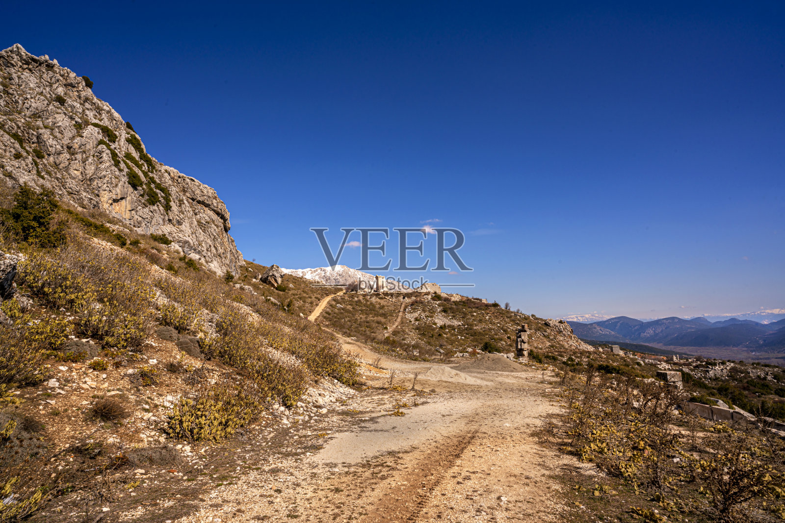 萨加拉索斯考古遗址，哭喊/布尔杜，土耳其照片摄影图片