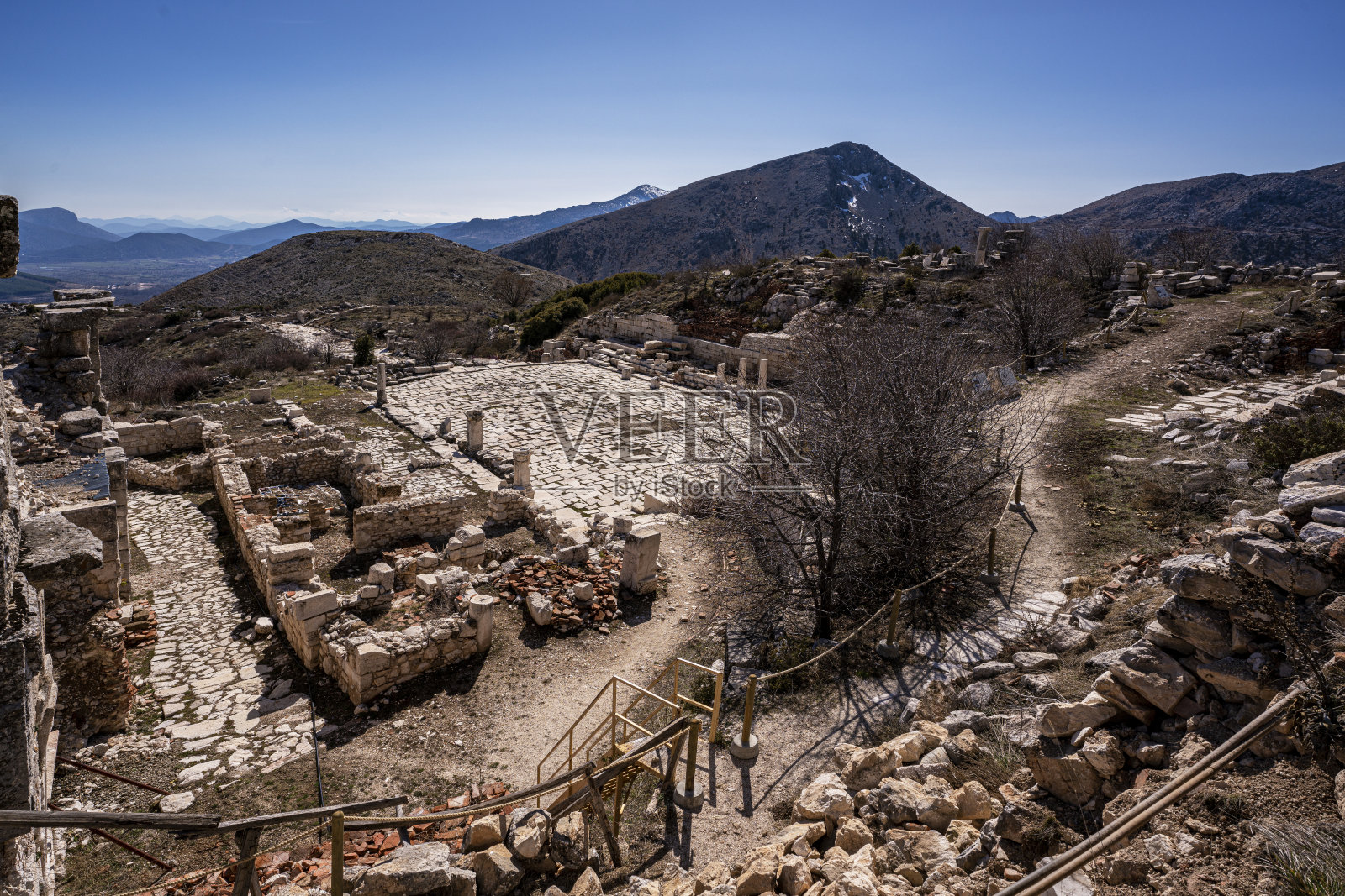 萨加拉索斯考古遗址，哭喊/布尔杜，土耳其照片摄影图片