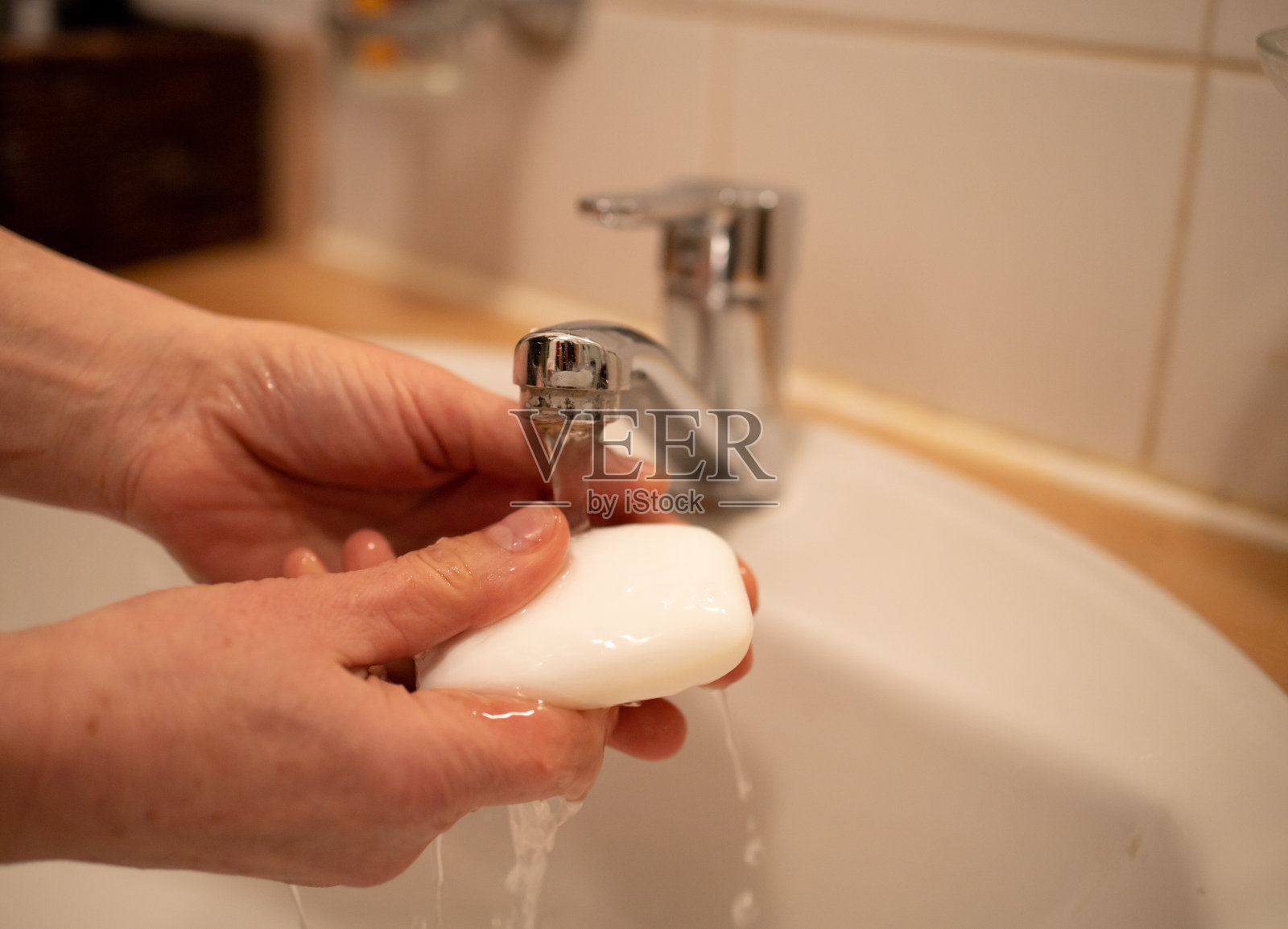 洗手照片摄影图片