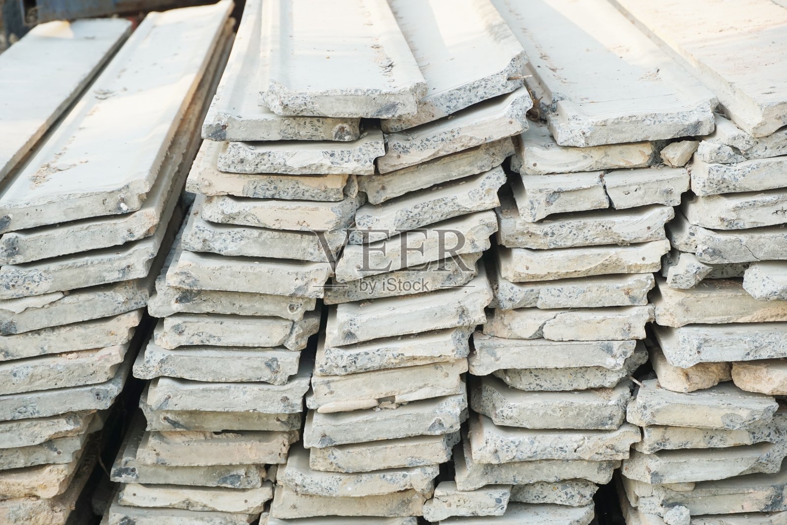 工业现场水泥板照片摄影图片