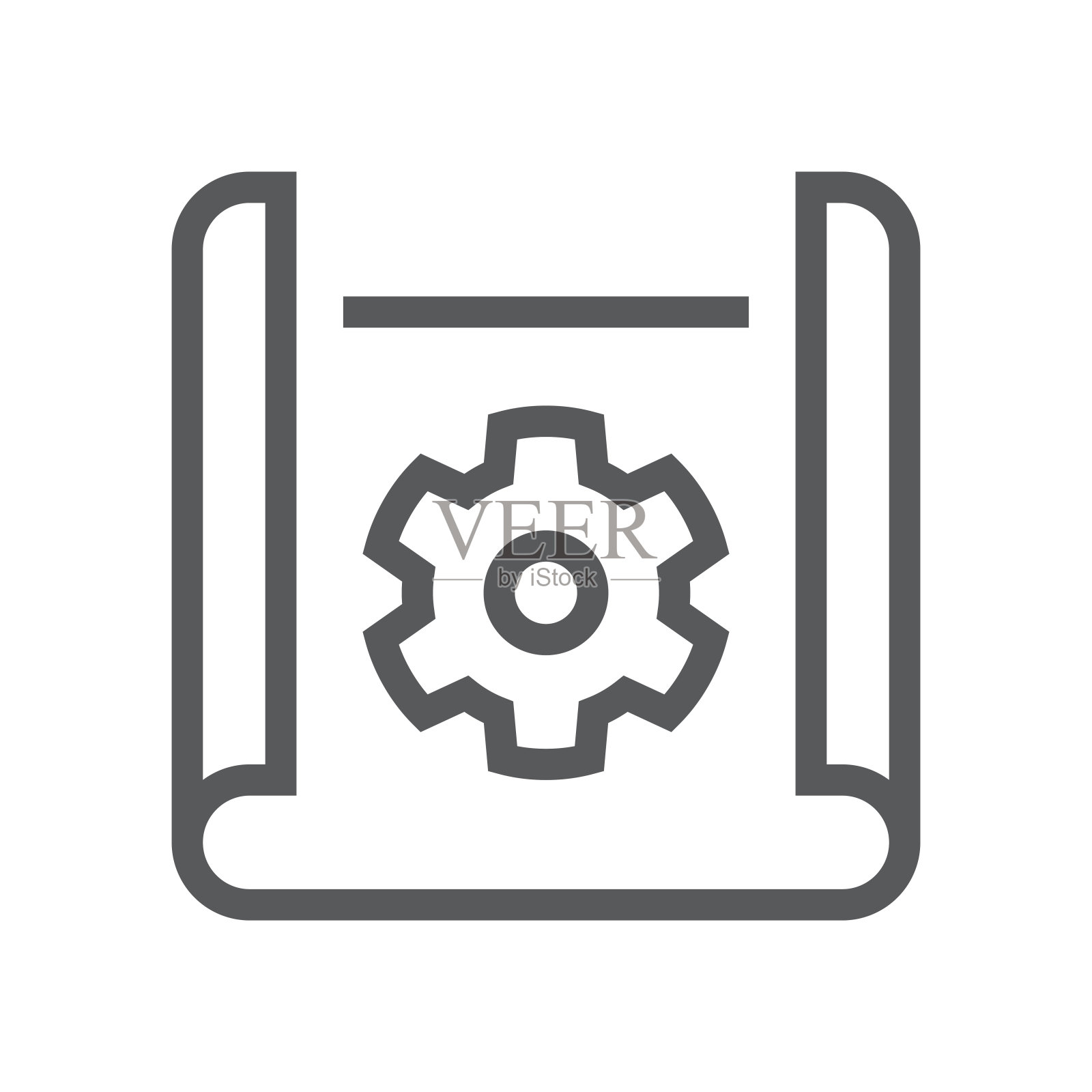 工程制图图标图标素材