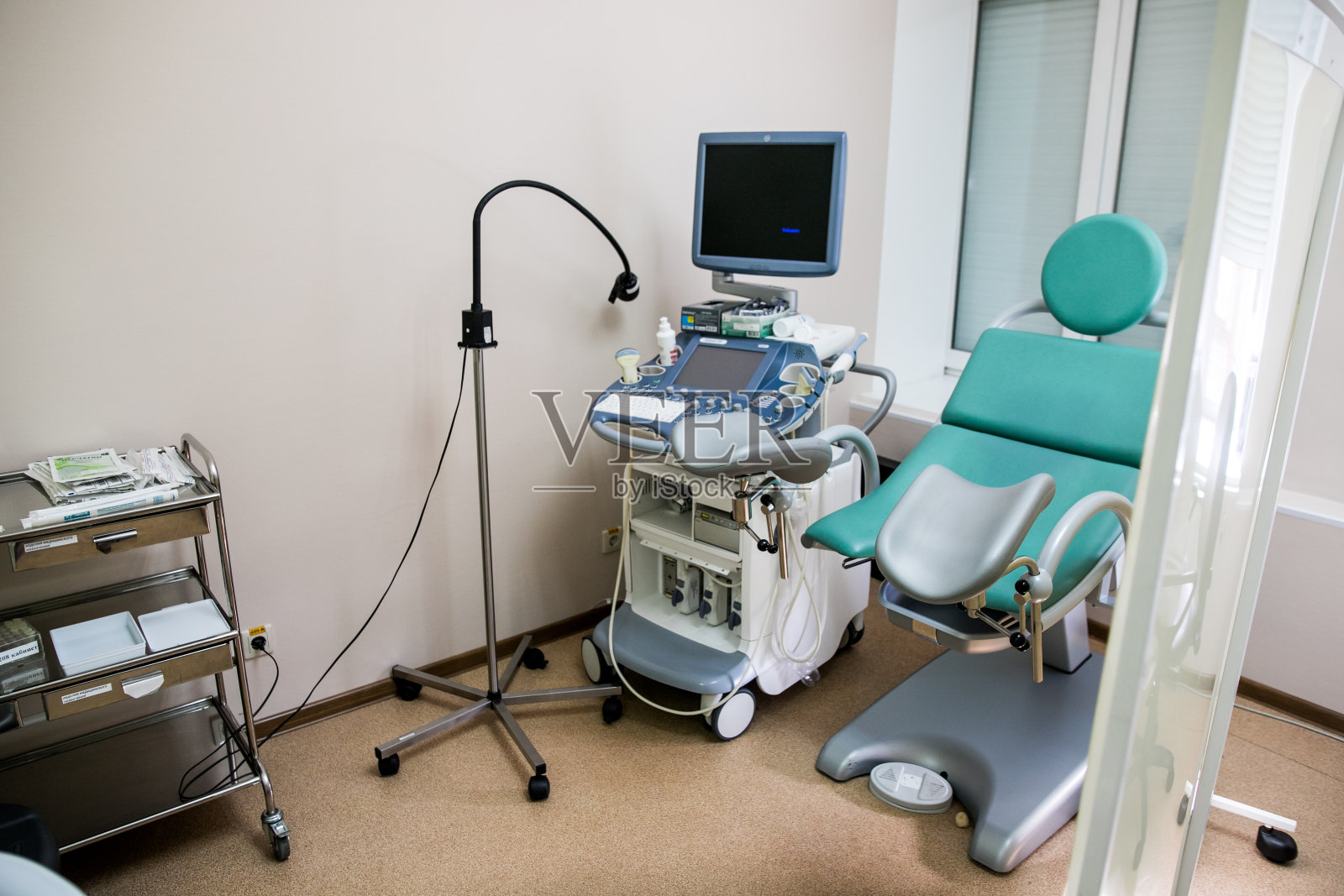 用于检查女性的超声波机器阴道传感器照片摄影图片