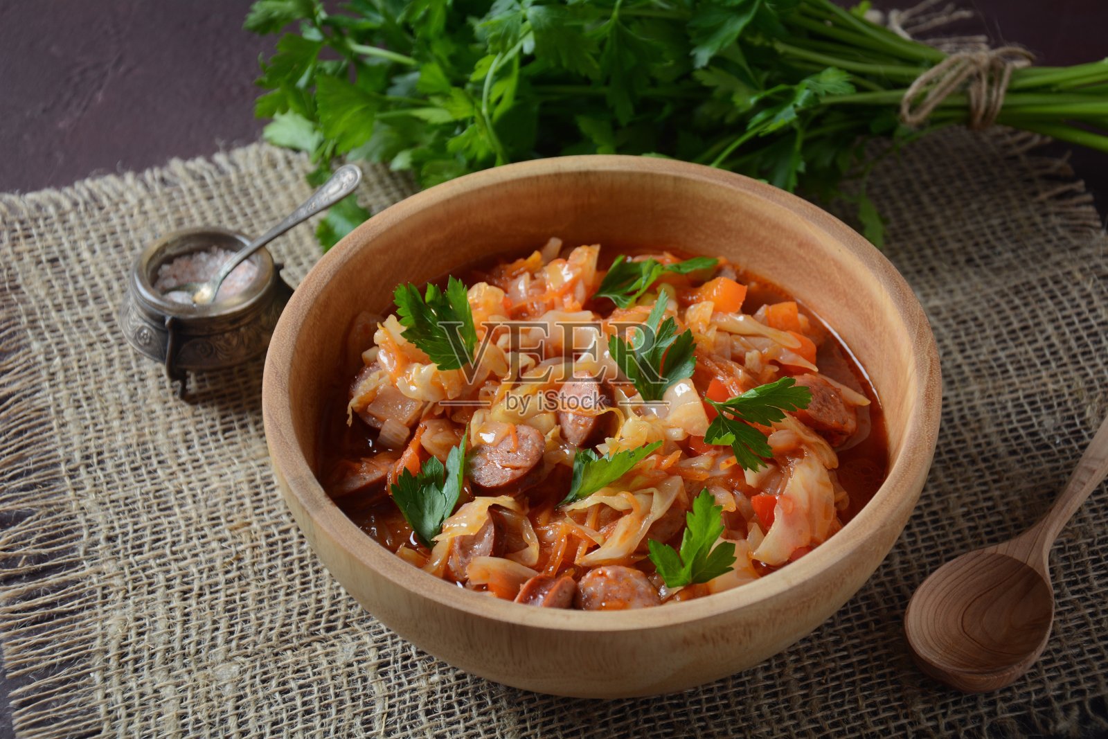 卷心菜炖菜照片摄影图片