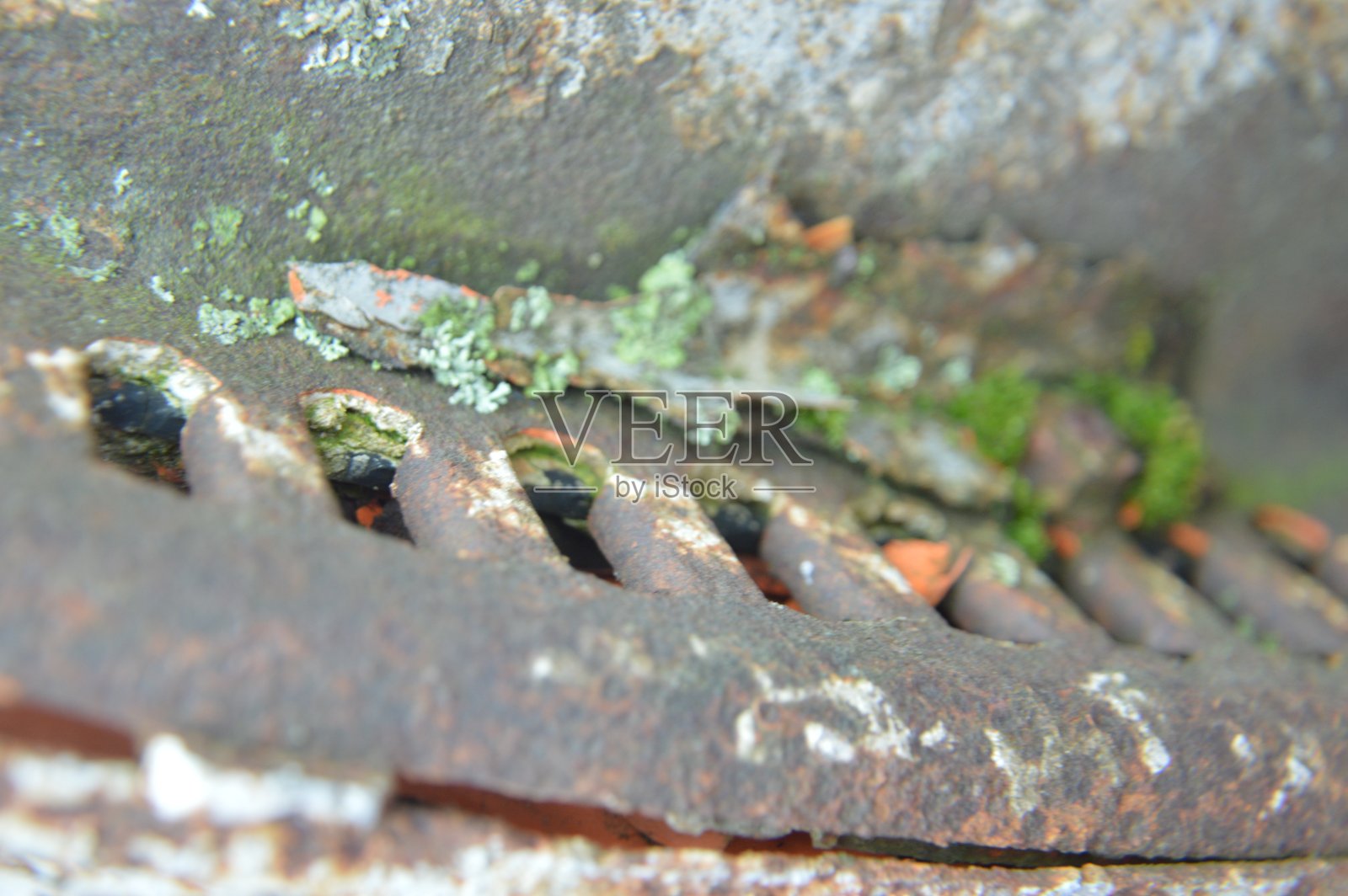 纹理陈旧生锈的金属设备的细节照片摄影图片