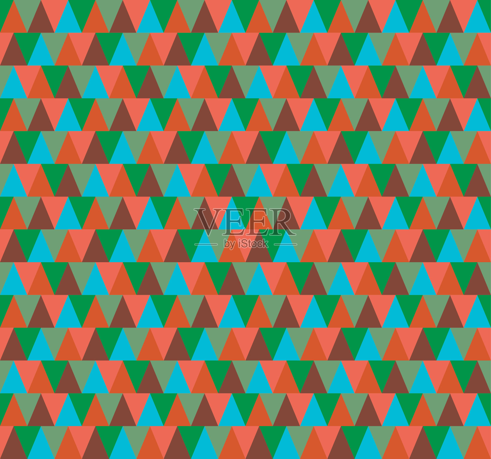 矢量几何抽象无缝图案背景插画图片素材