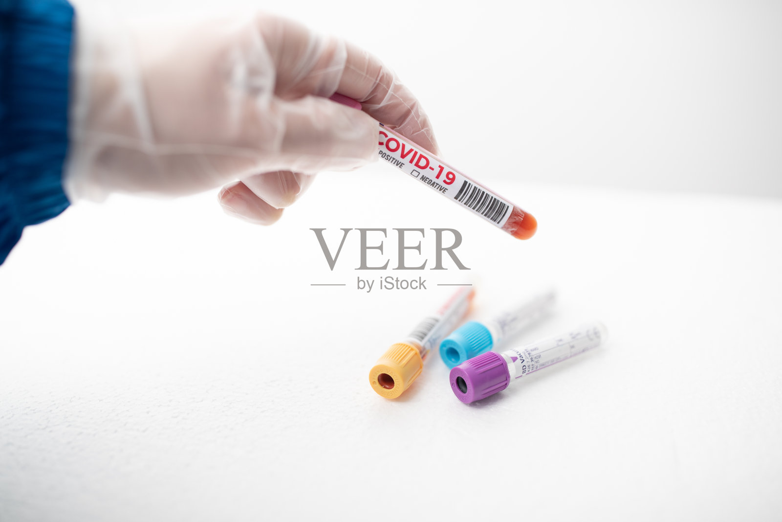 冠状病毒测试照片摄影图片