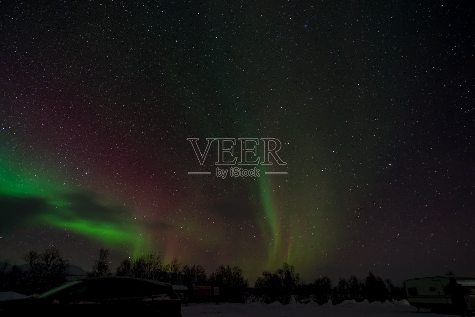 北极光照片摄影图片