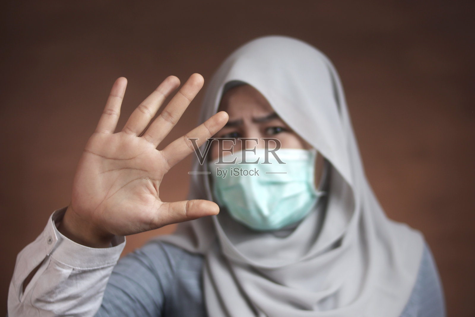 冠状病毒，2019-nCoV或COVID-19新型冠状病毒照片摄影图片