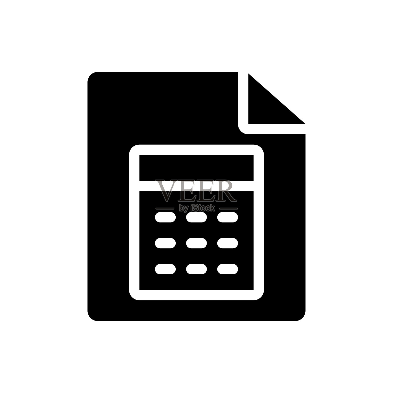 计算插画图片素材