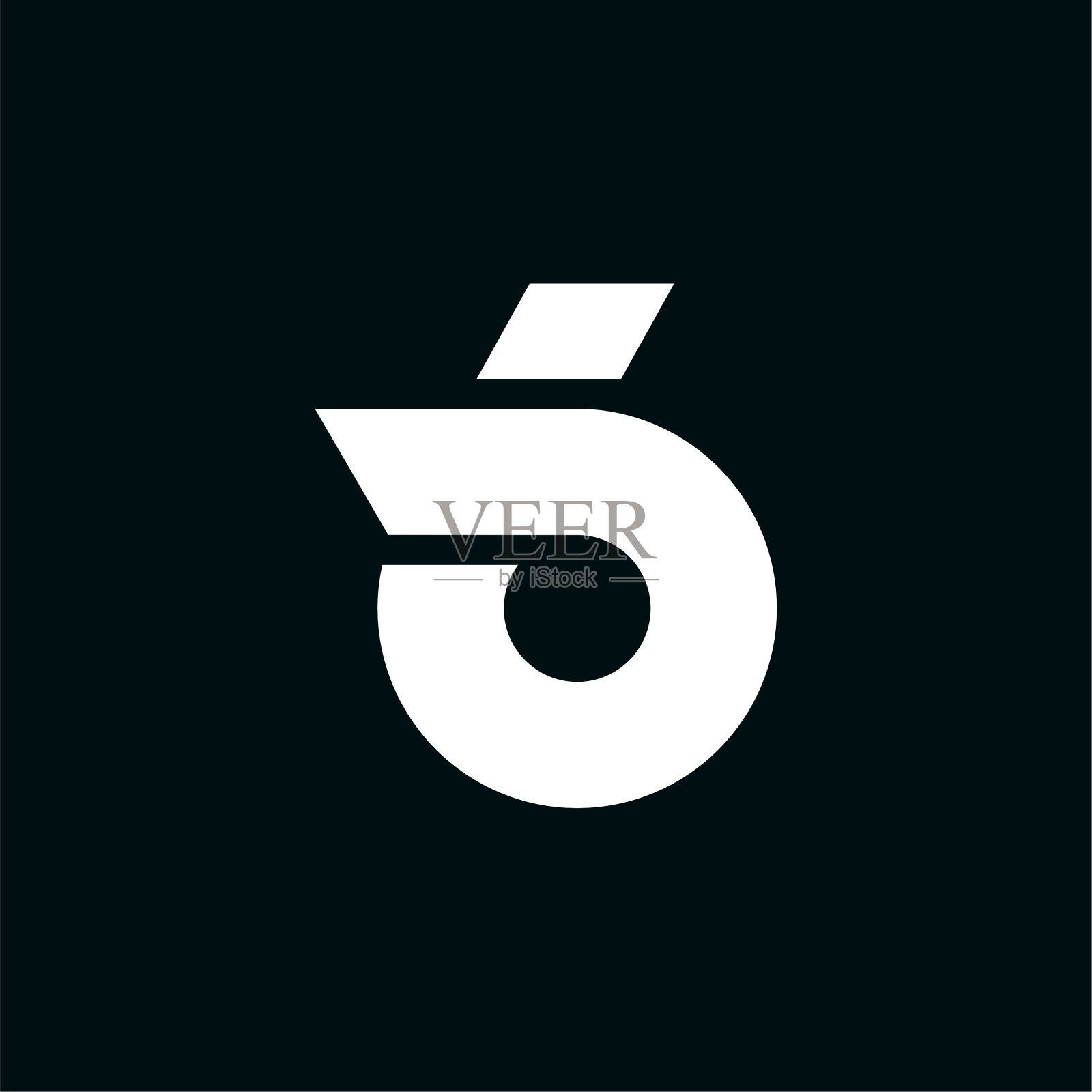 向量标志翼6号插画图片素材