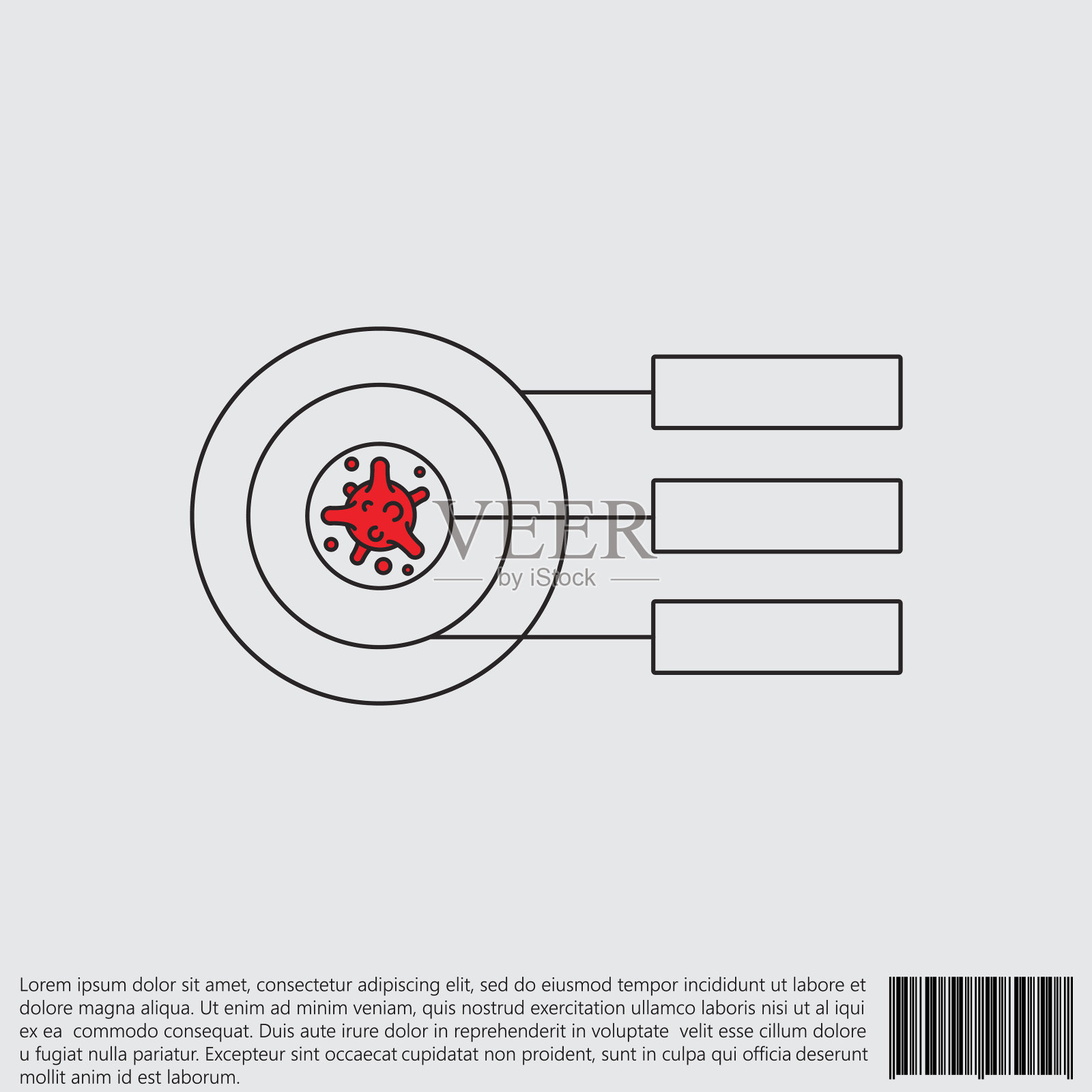 病毒、细菌和信息图(时间表、图表、图形)线、线性图标、符号、符号。冠状病毒、COVID-19图标、标志黑白背景。2019 - ncov简单插画图片素材