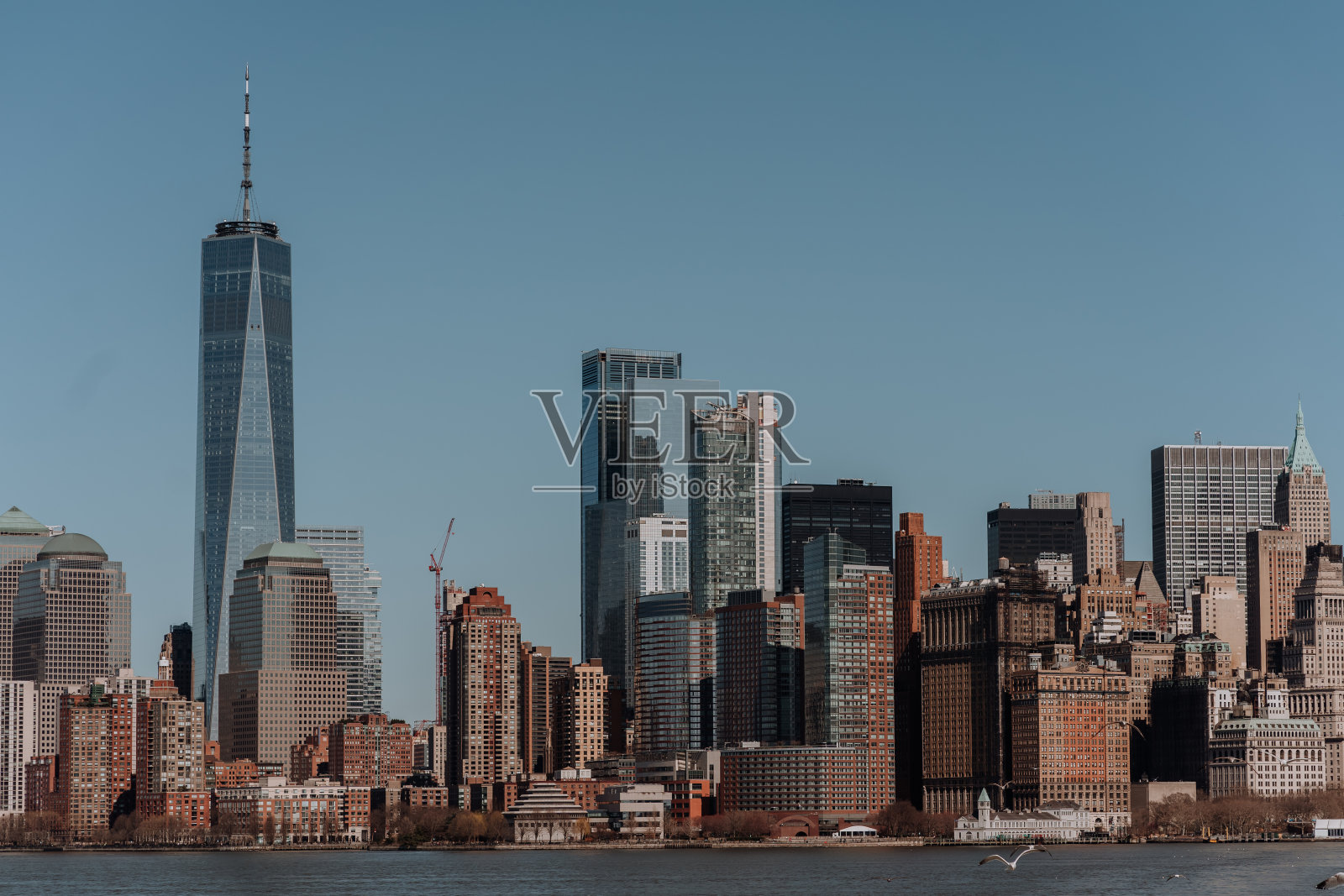 城市景观市中心曼哈顿纽约照片摄影图片