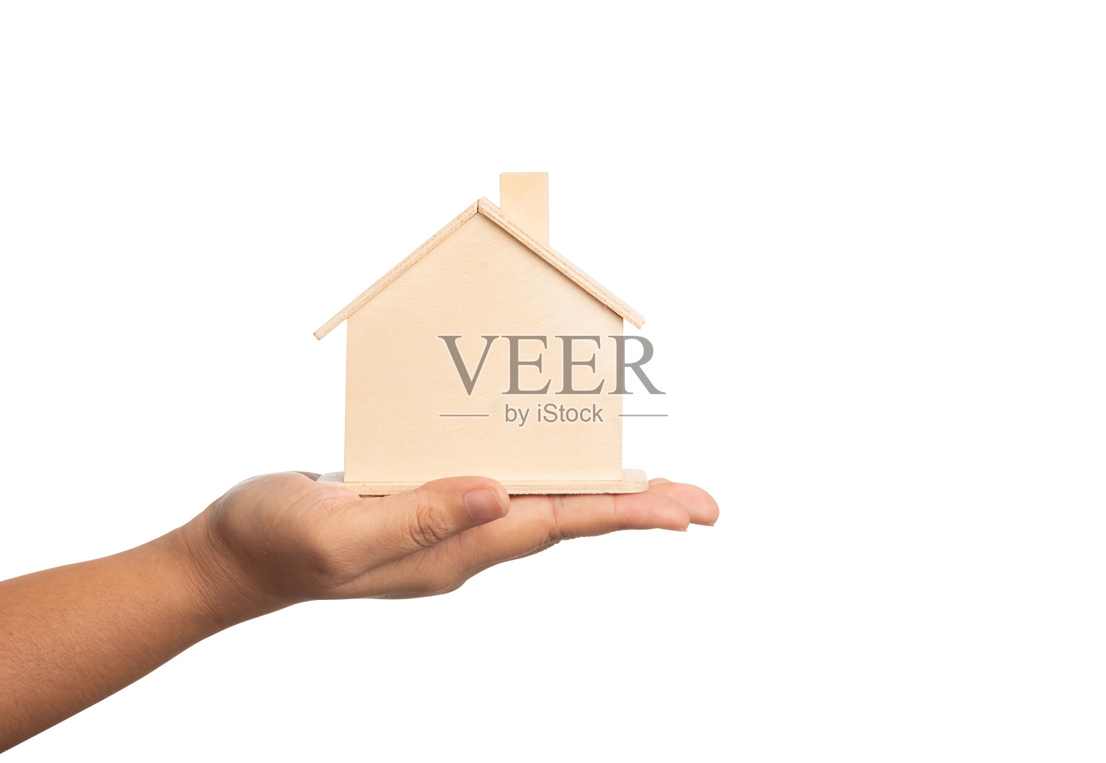 小户型上的女性被孤立照片摄影图片