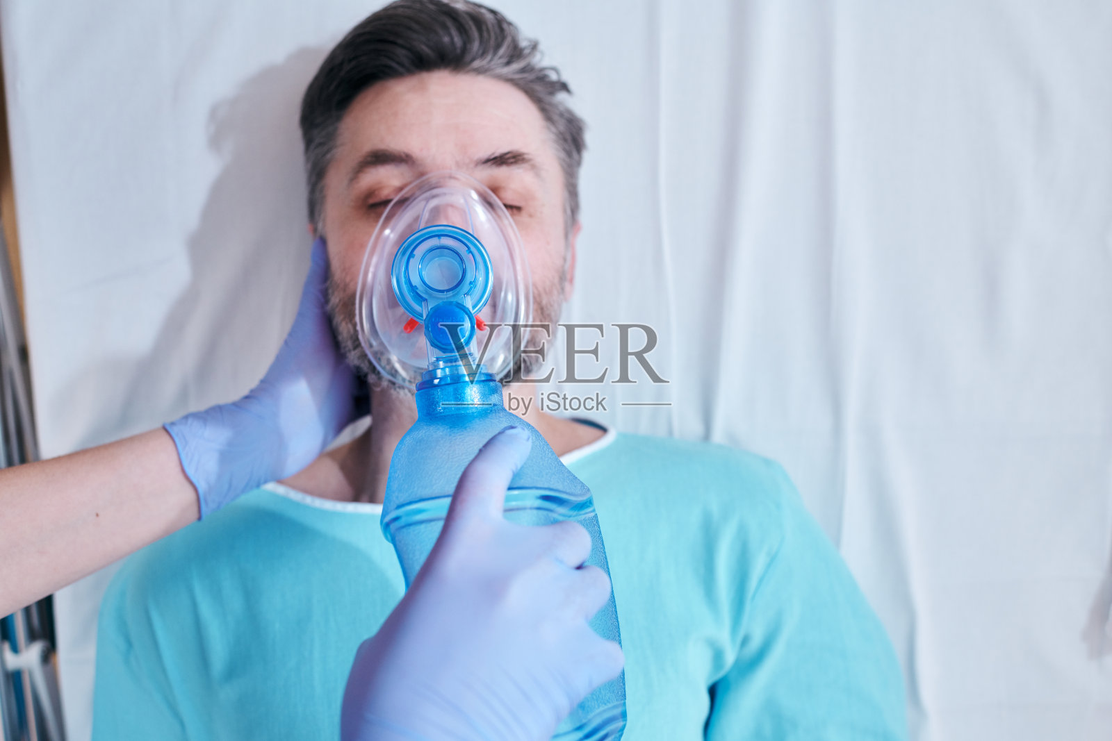 袋阀面罩通风照片摄影图片