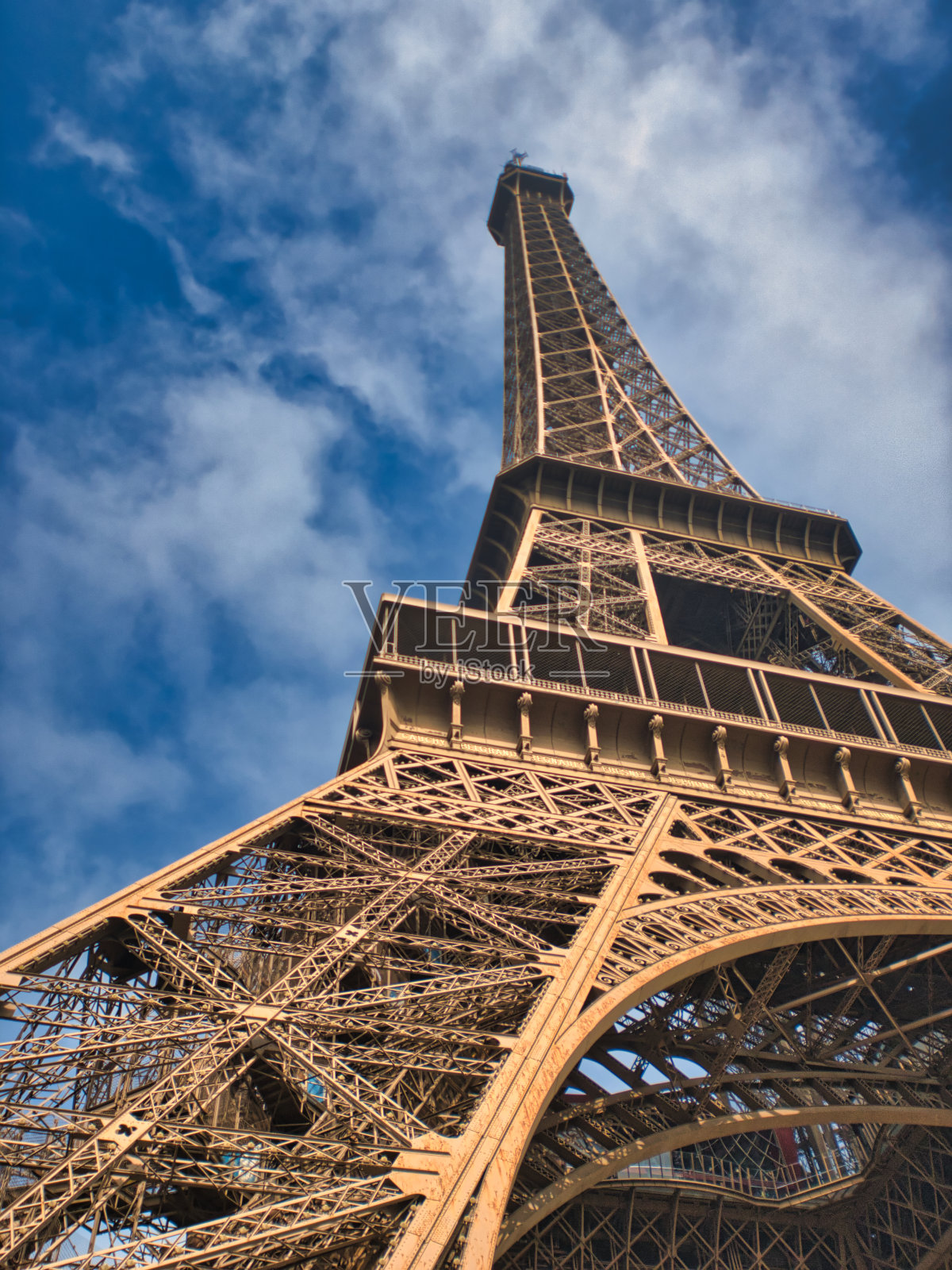 巴黎的埃菲尔铁塔照片摄影图片