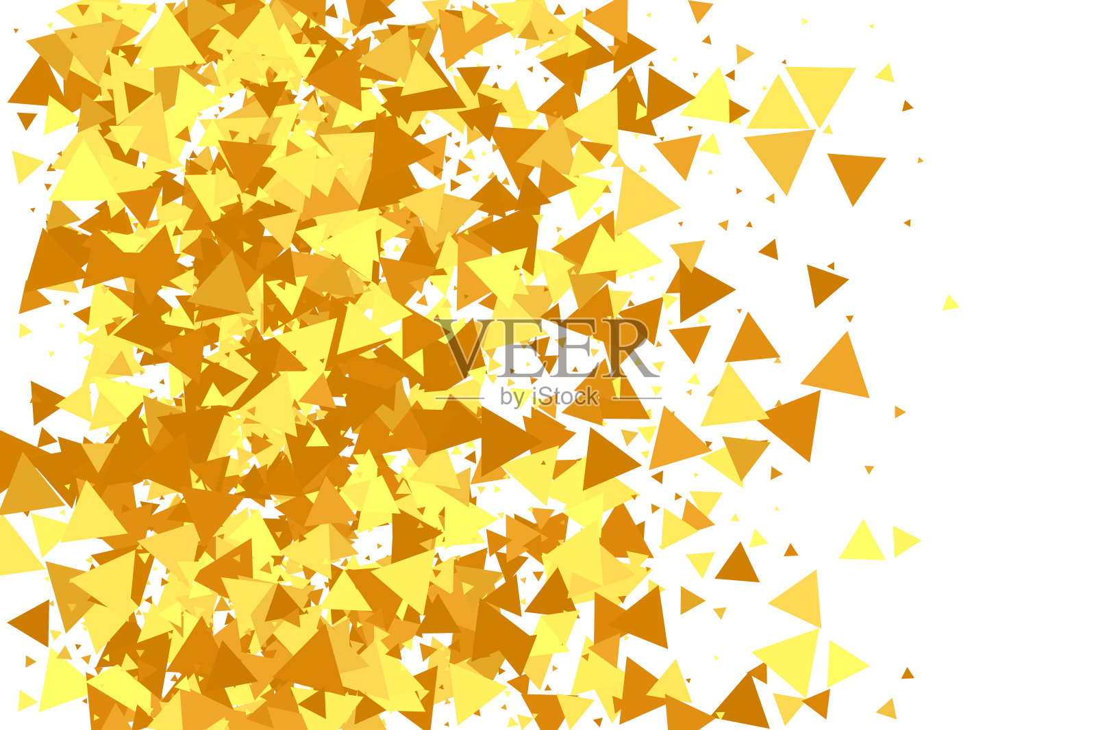 向量纸屑背景。插画图片素材