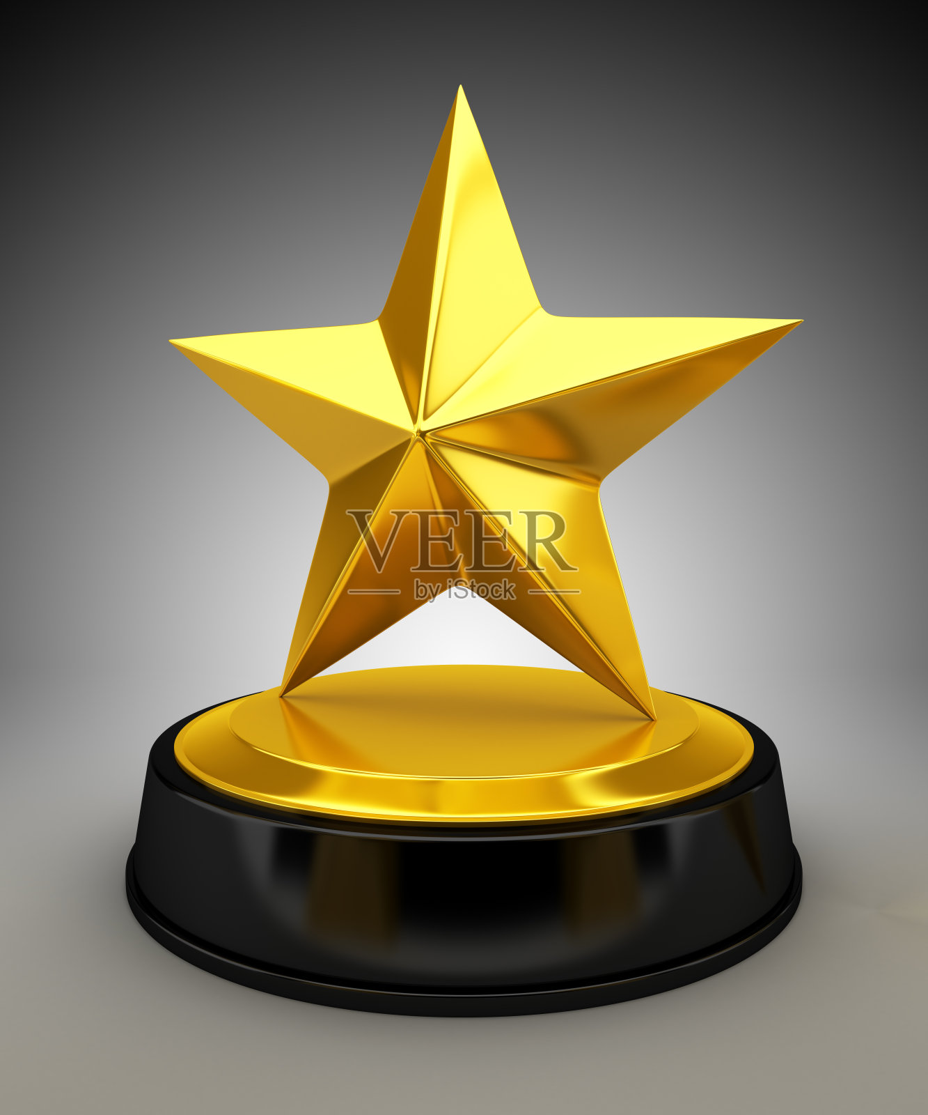 金星奖杯- 3d渲染照片摄影图片