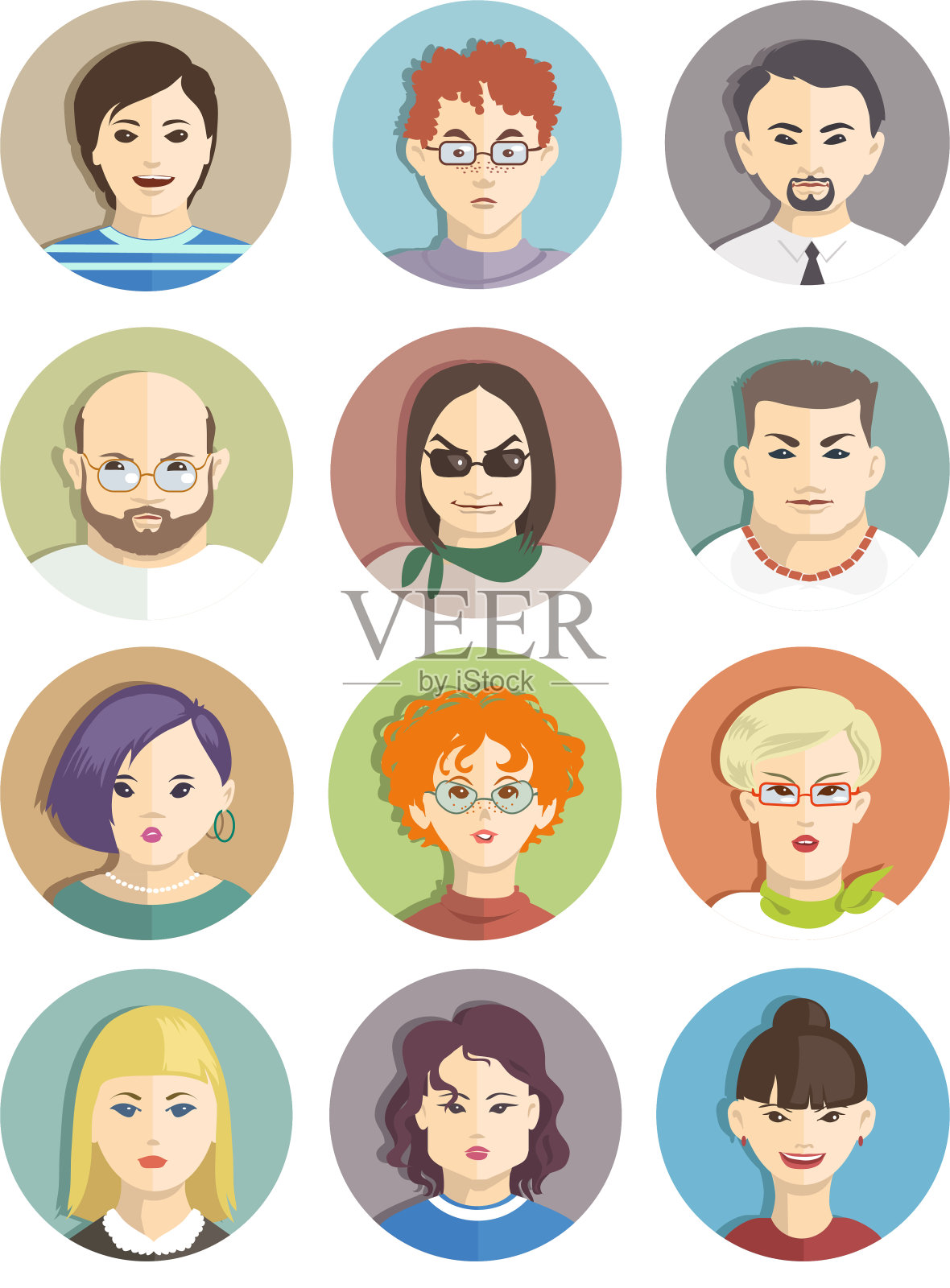 化身插画图片素材