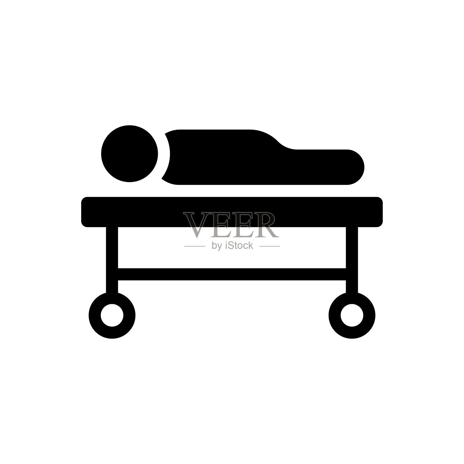 担架插画图片素材